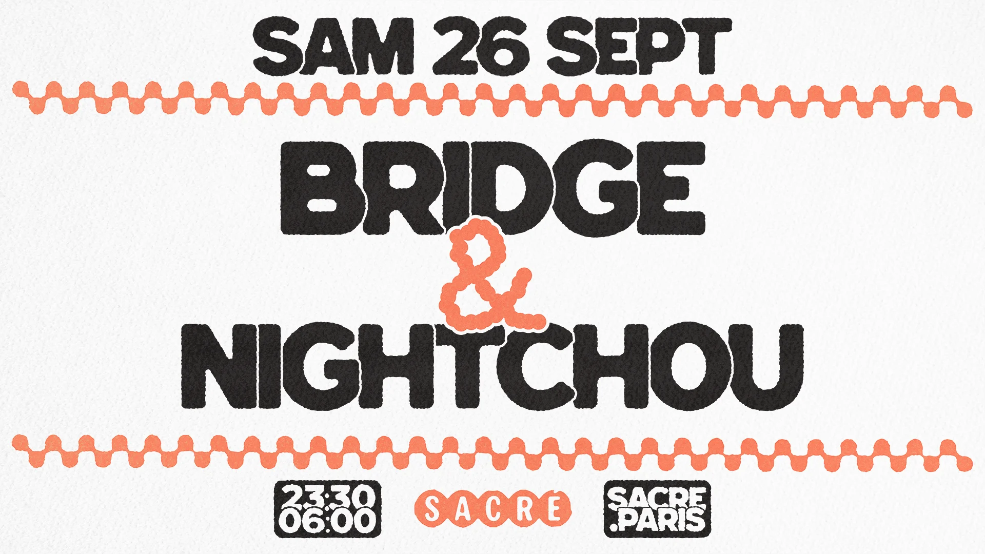 Sacré Présente : Bridge & Nightchou Cover