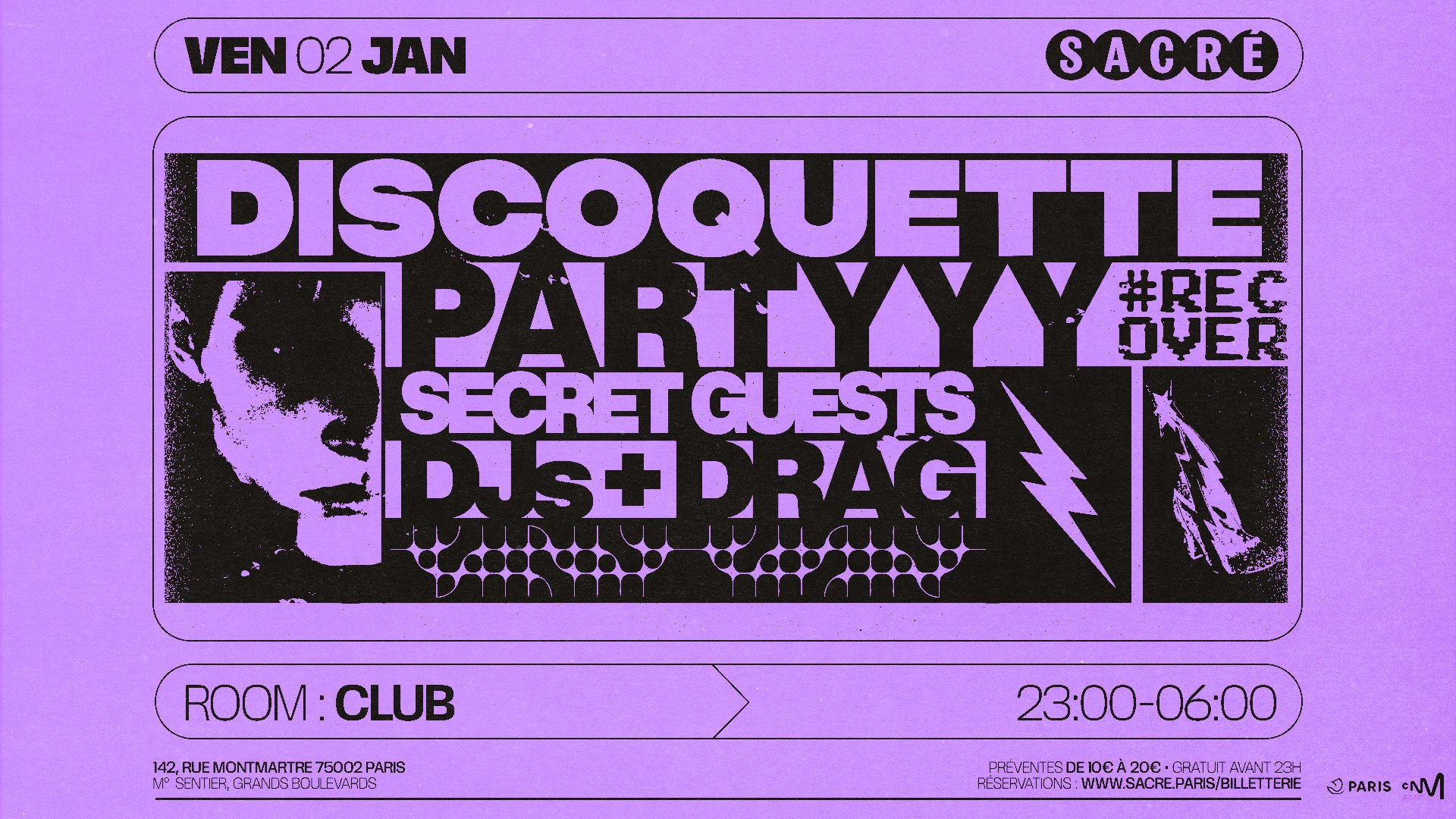 Sacré Présente : Discoquette #Recover Cover