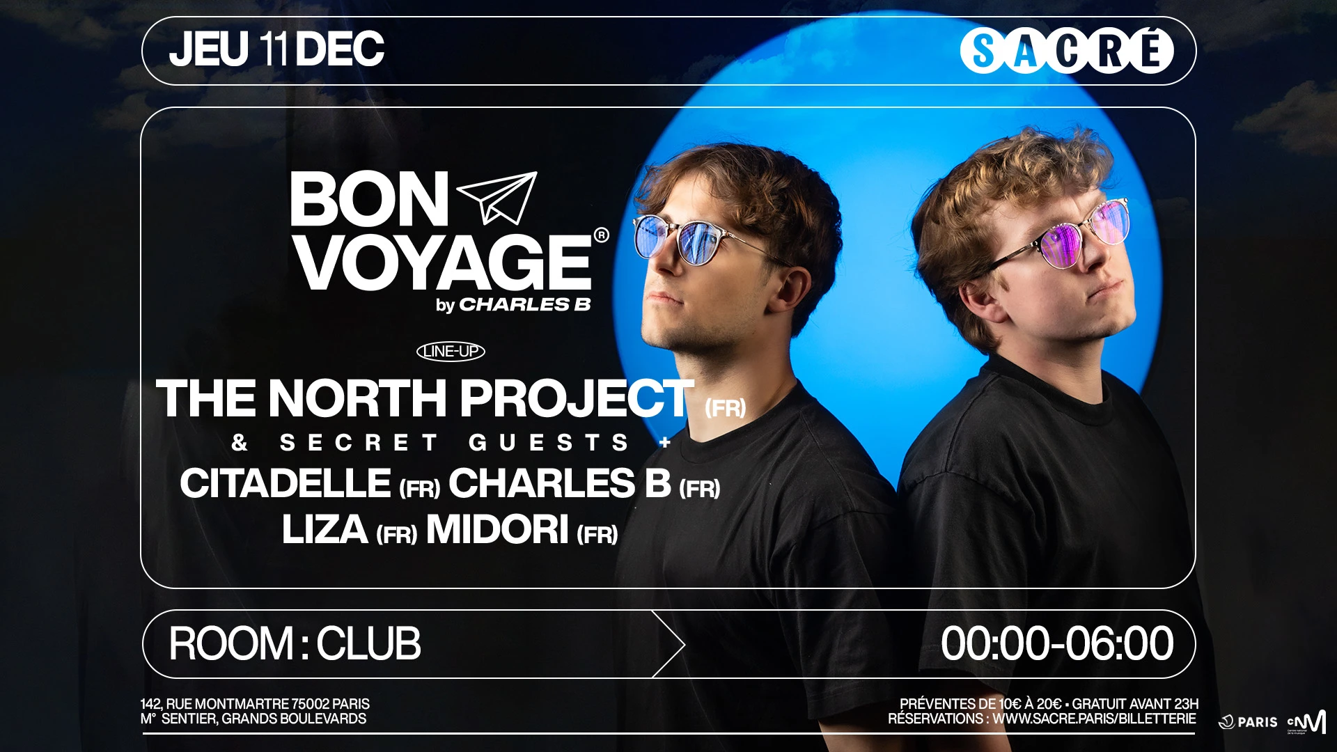 Bon Voyage By Charles B : The North Project Cover