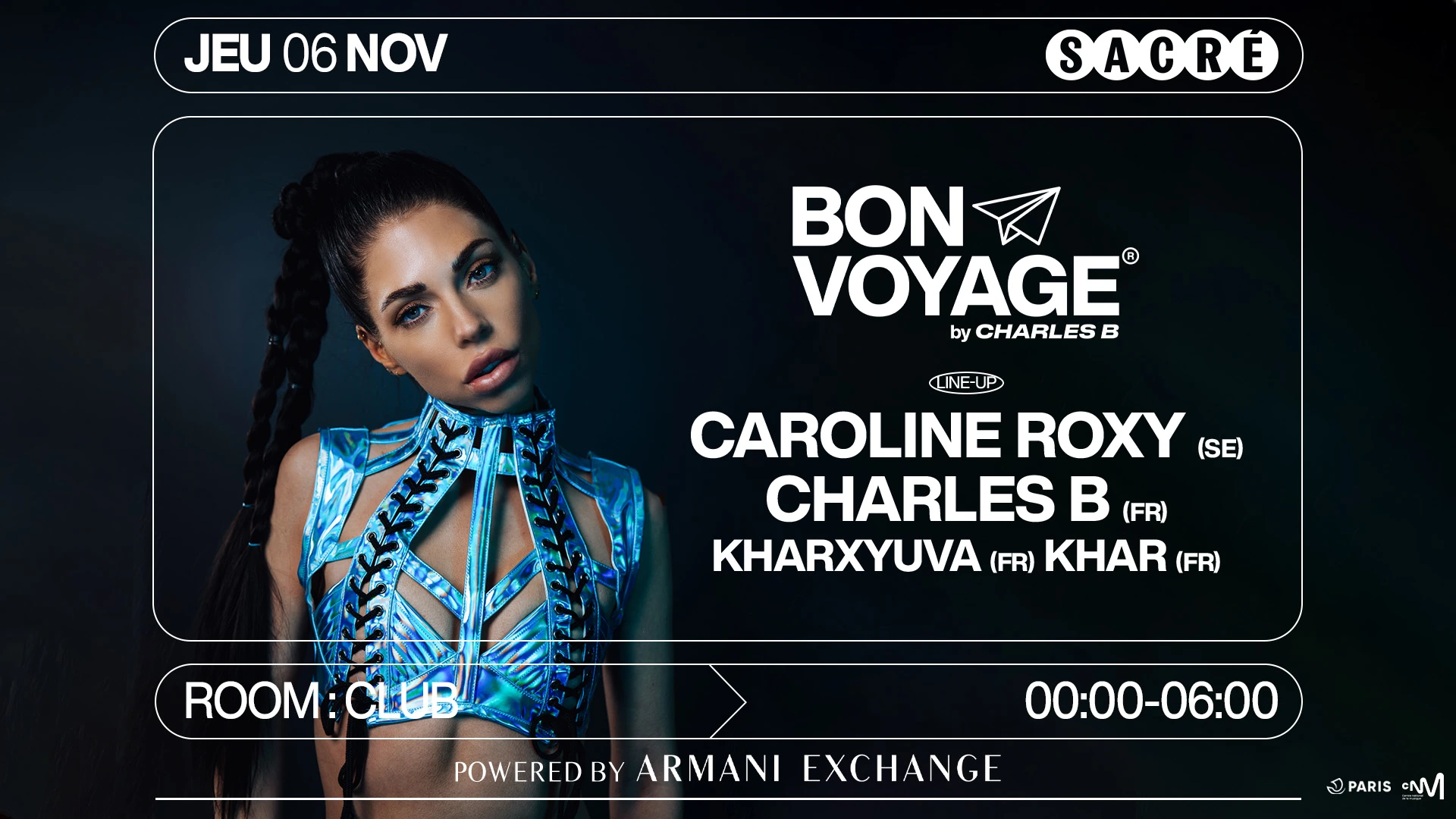 Bon Voyage : Caroline Roxy [Powered By Armani Exchange] Cover