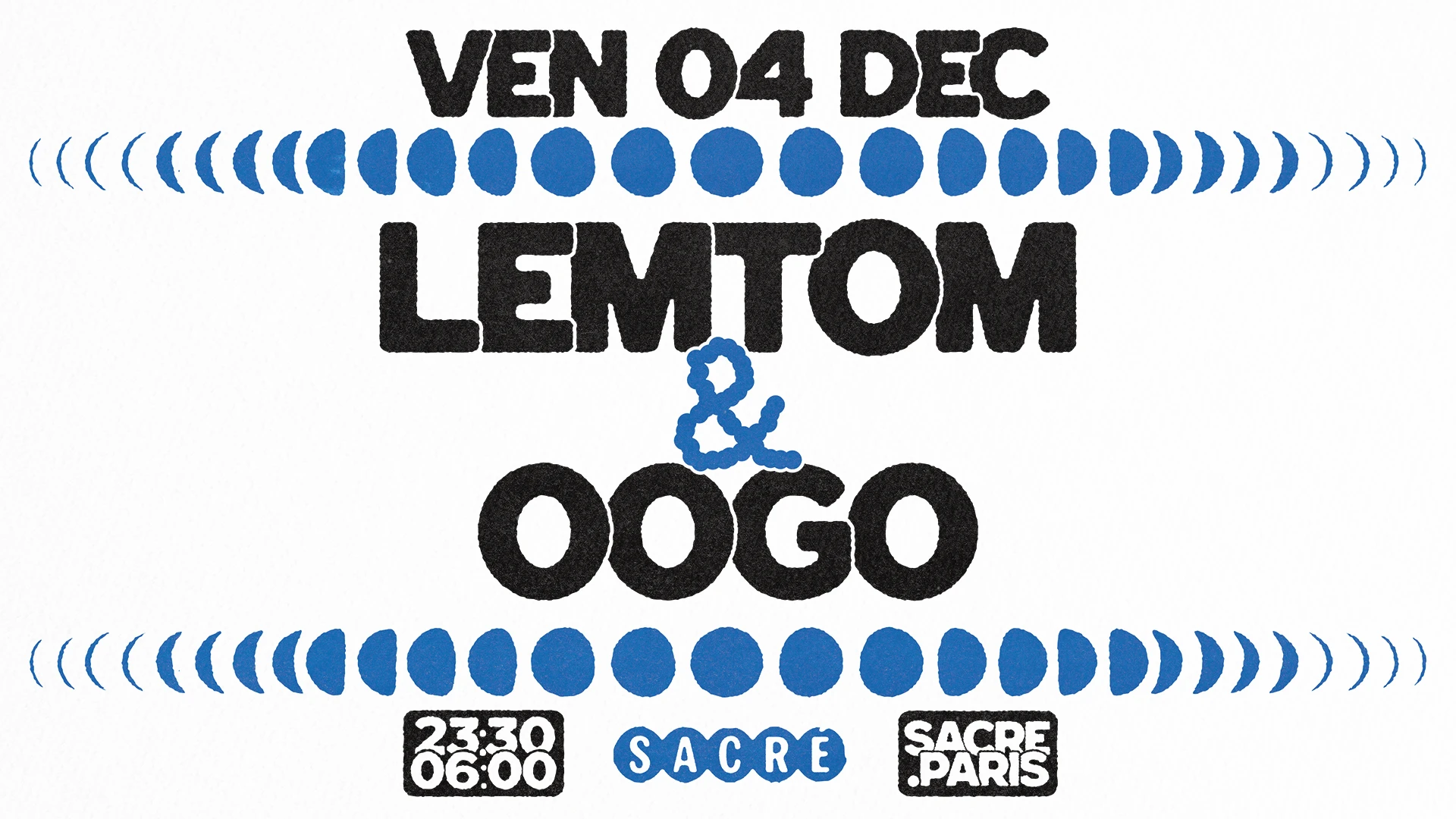 Sacré Présente: Lemtom & Oogo Cover