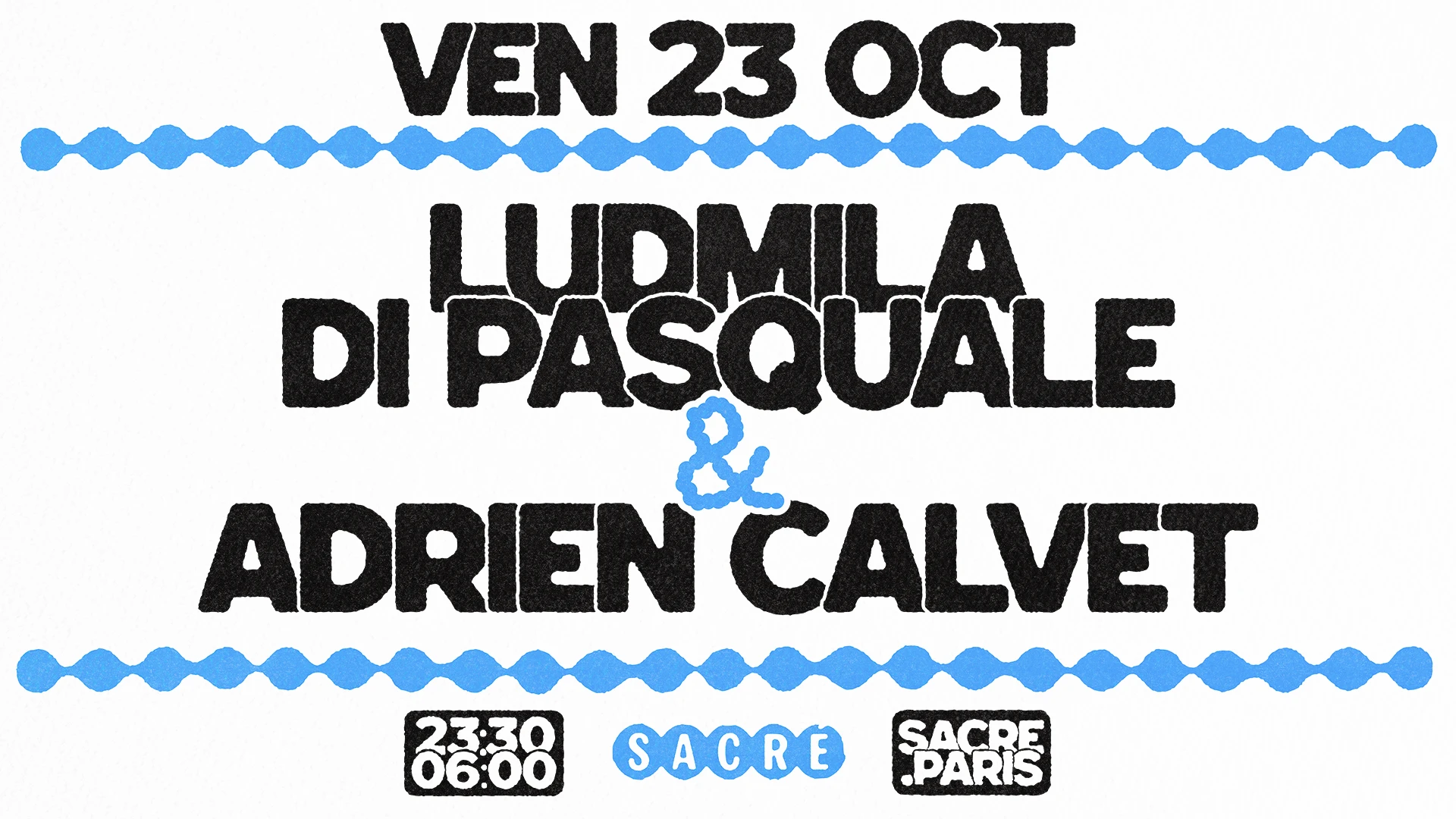 Sacré Présente : Ludmila DI Pasquale + Adrien Calvet Cover