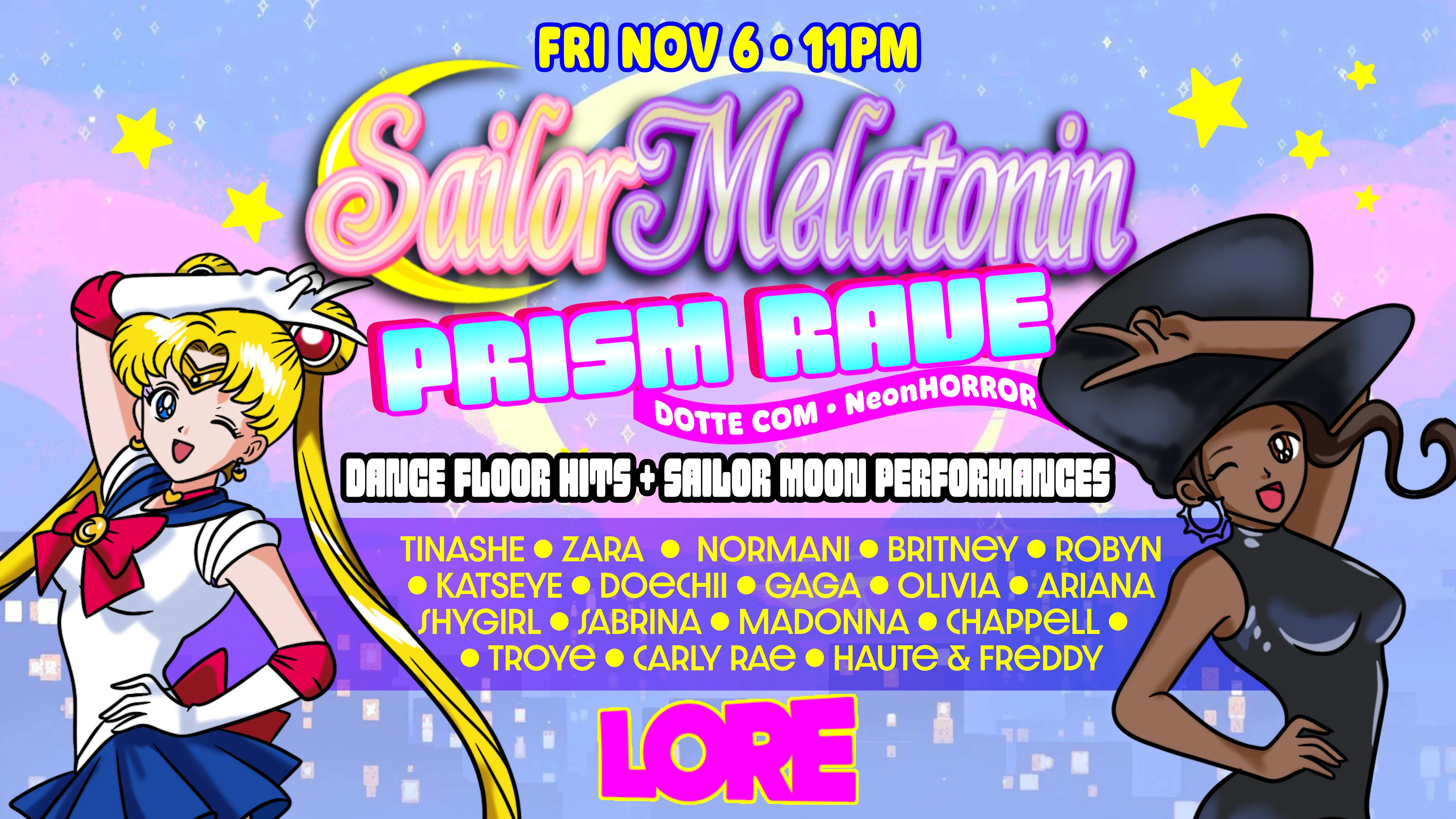 Sailor Melatonin: The Prism Rave Cover