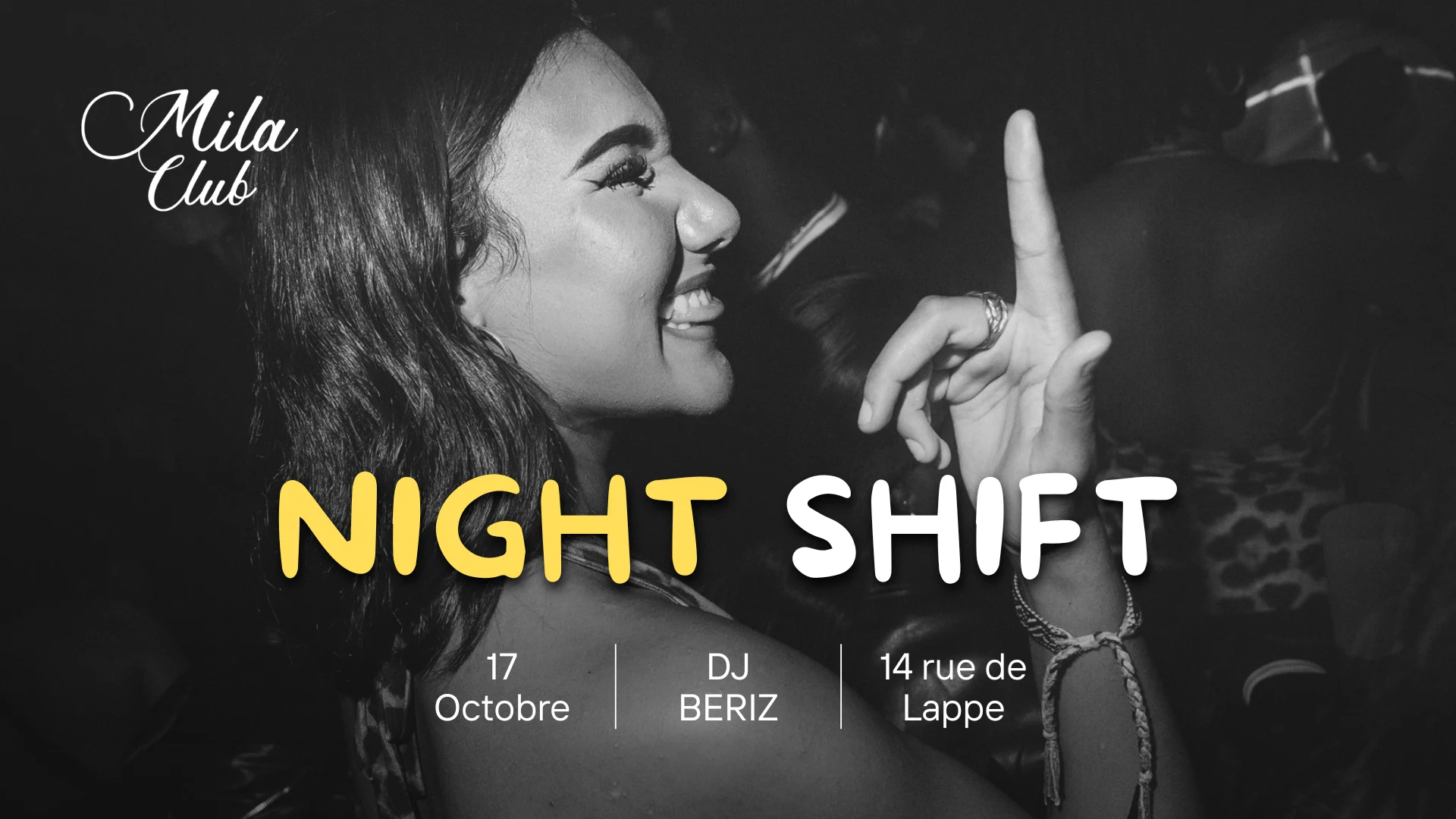 Night Shift - Mila Club Paris Cover