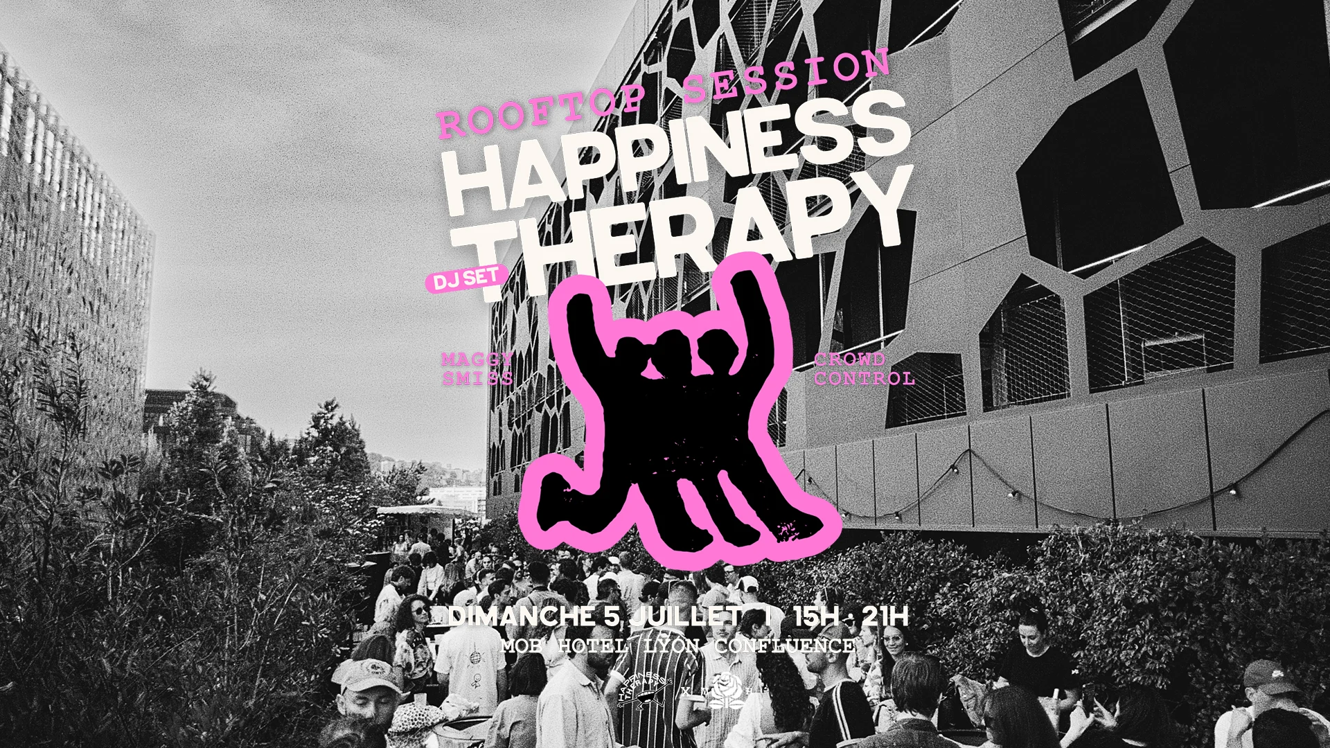 Rooftop Session : Happiness Therapy X Mob Hotel Cover