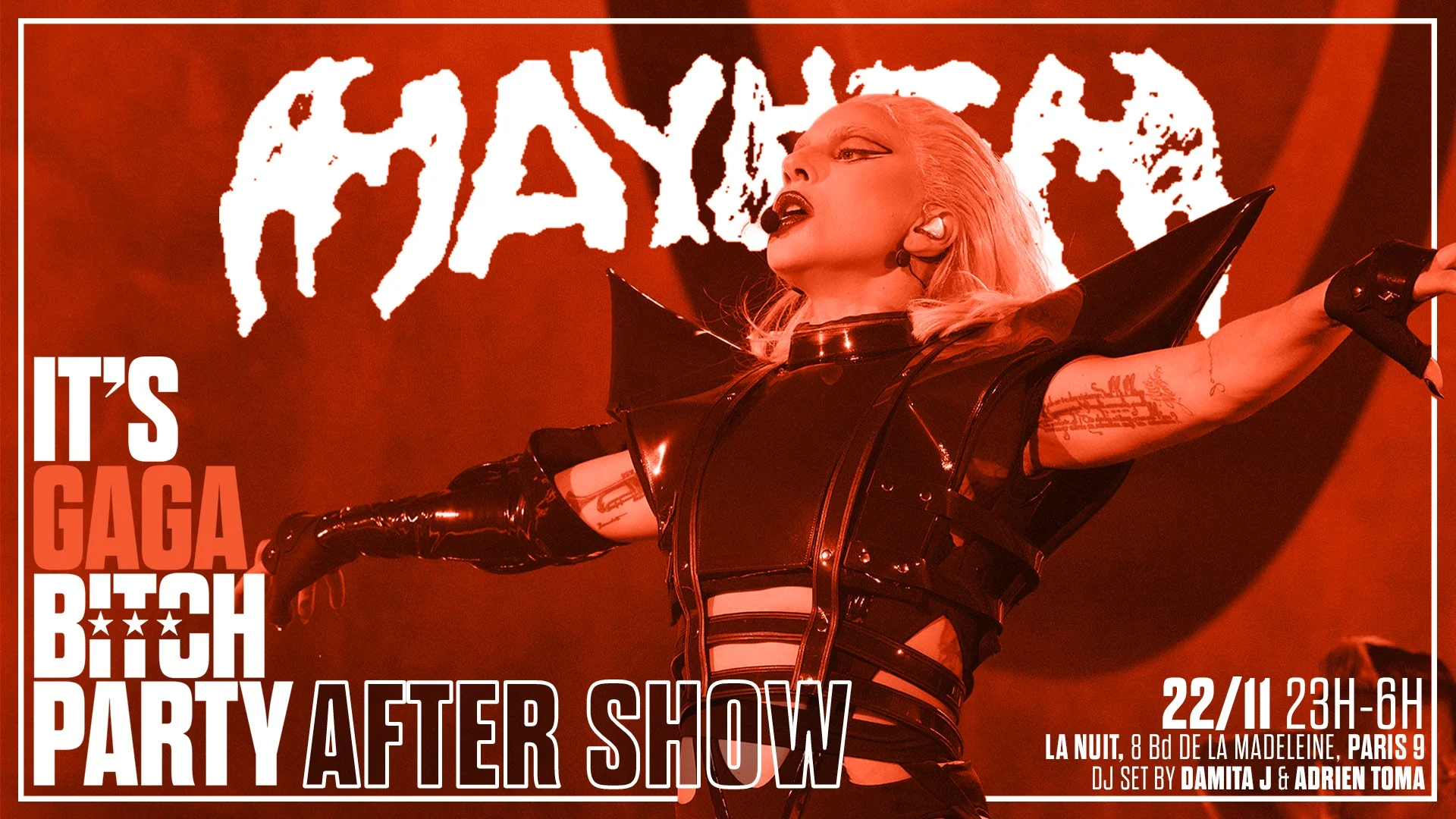 It's Gaga Bitch Party - After Show Cover