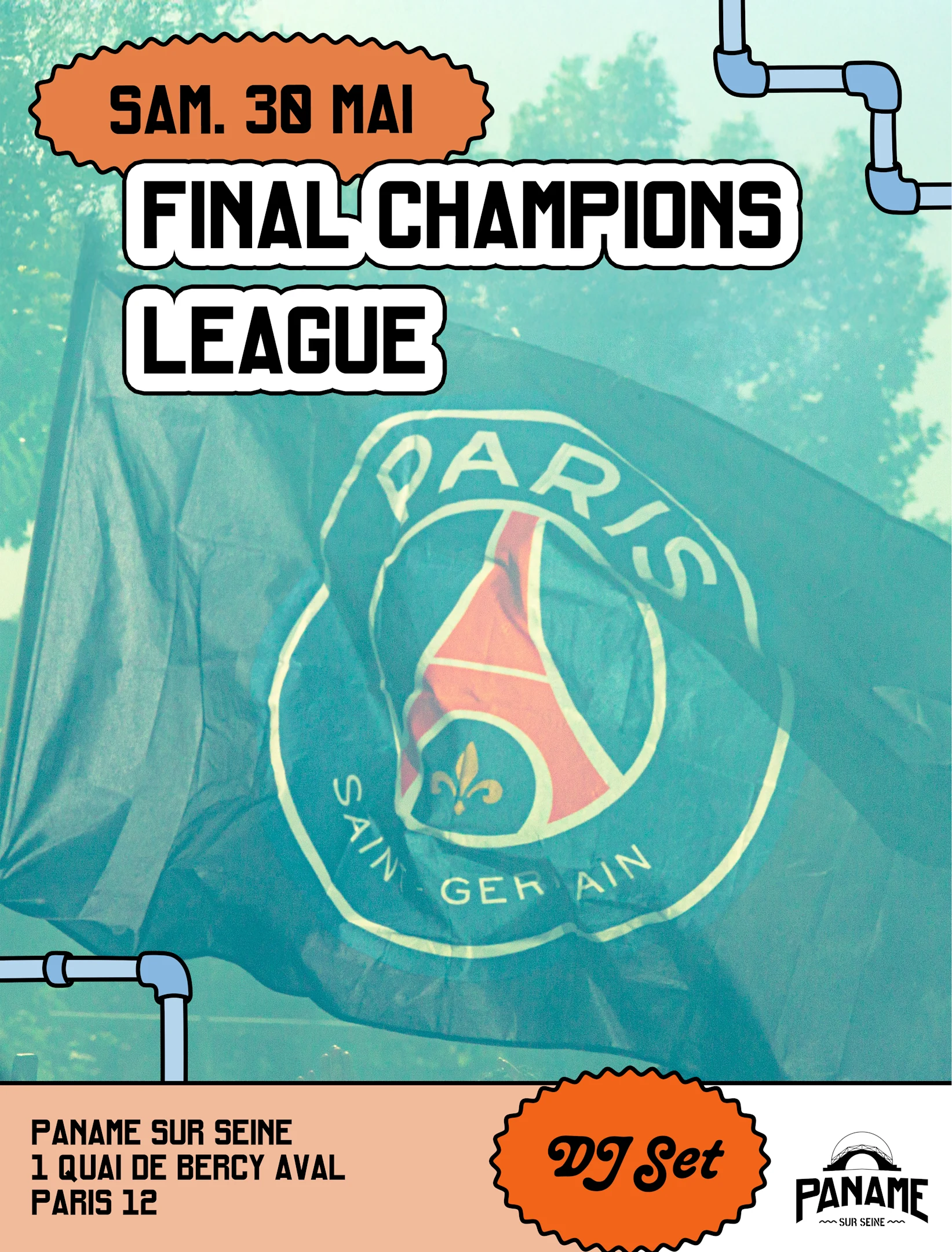 Finale Champion's League : Psg - Arsenal Et Dj Set Cover
