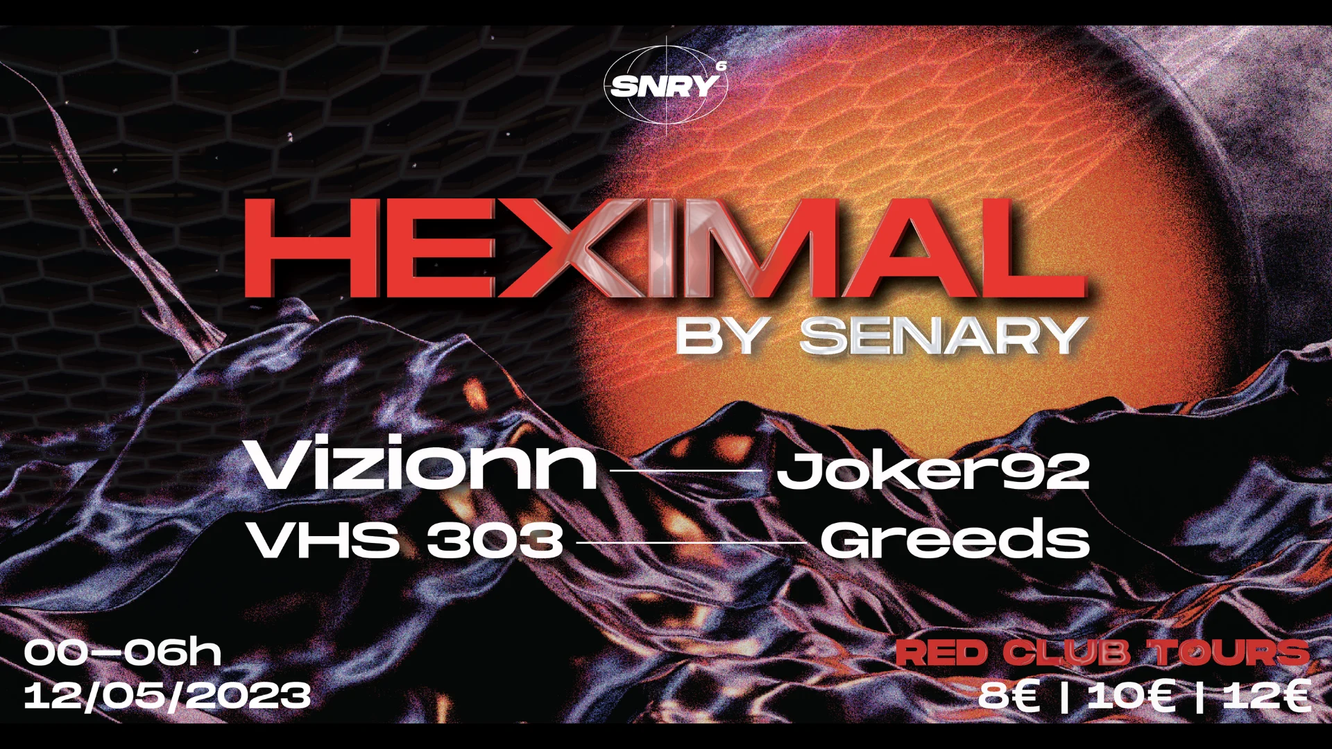Heximal By Senary W/ Vizionn, Joker92, Vhs 303, Greeds Cover