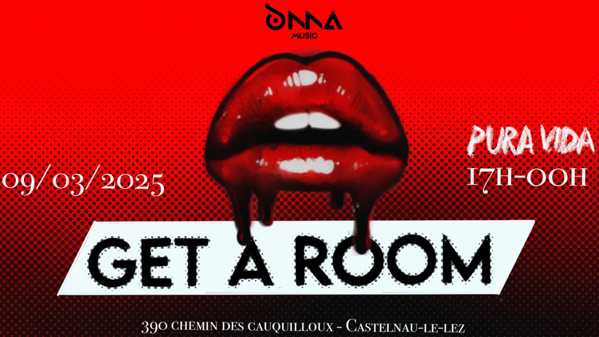 Get A Room - Pura Vida - 09/03/25 Cover