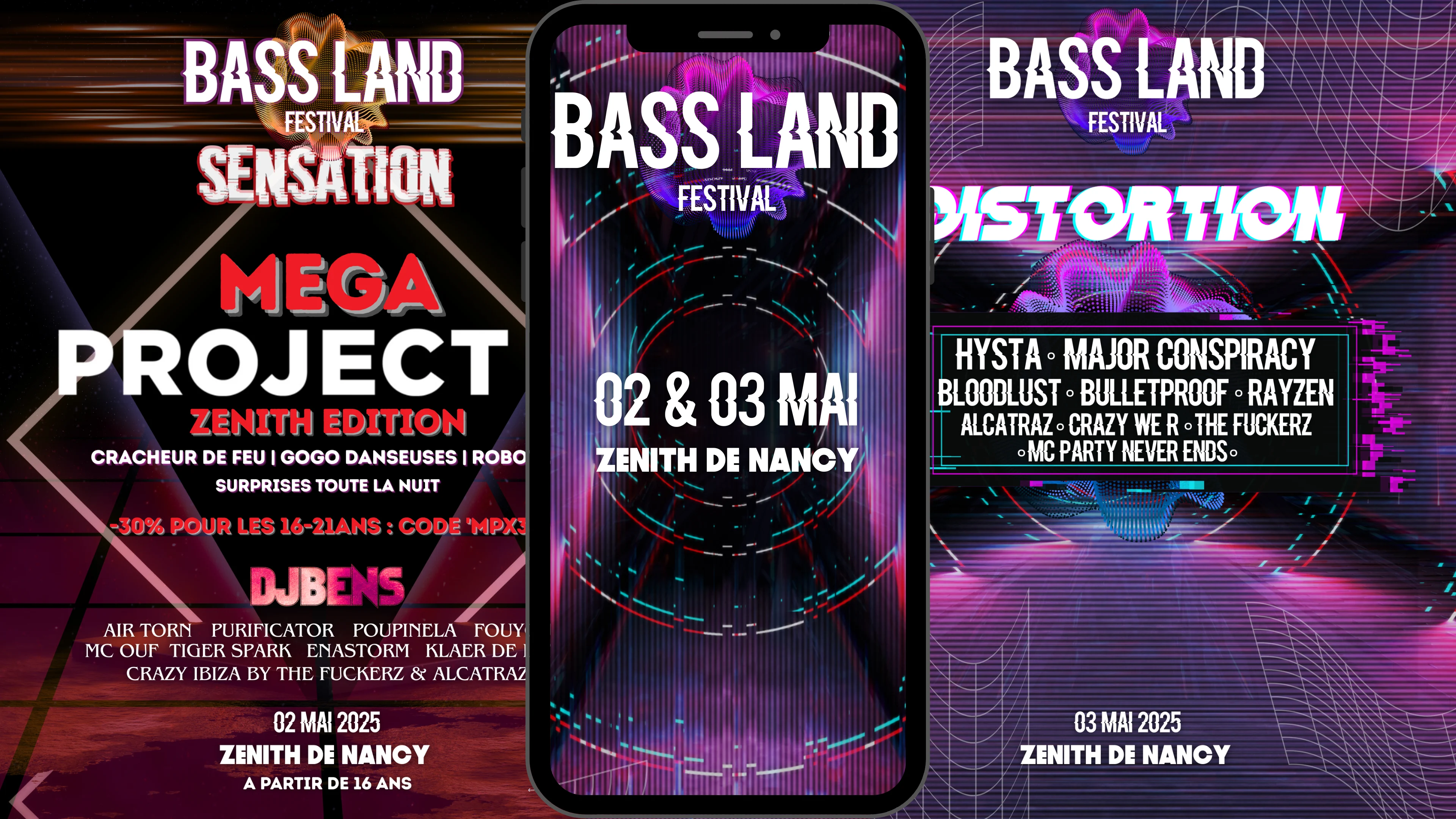 Bass Land Festival Cover
