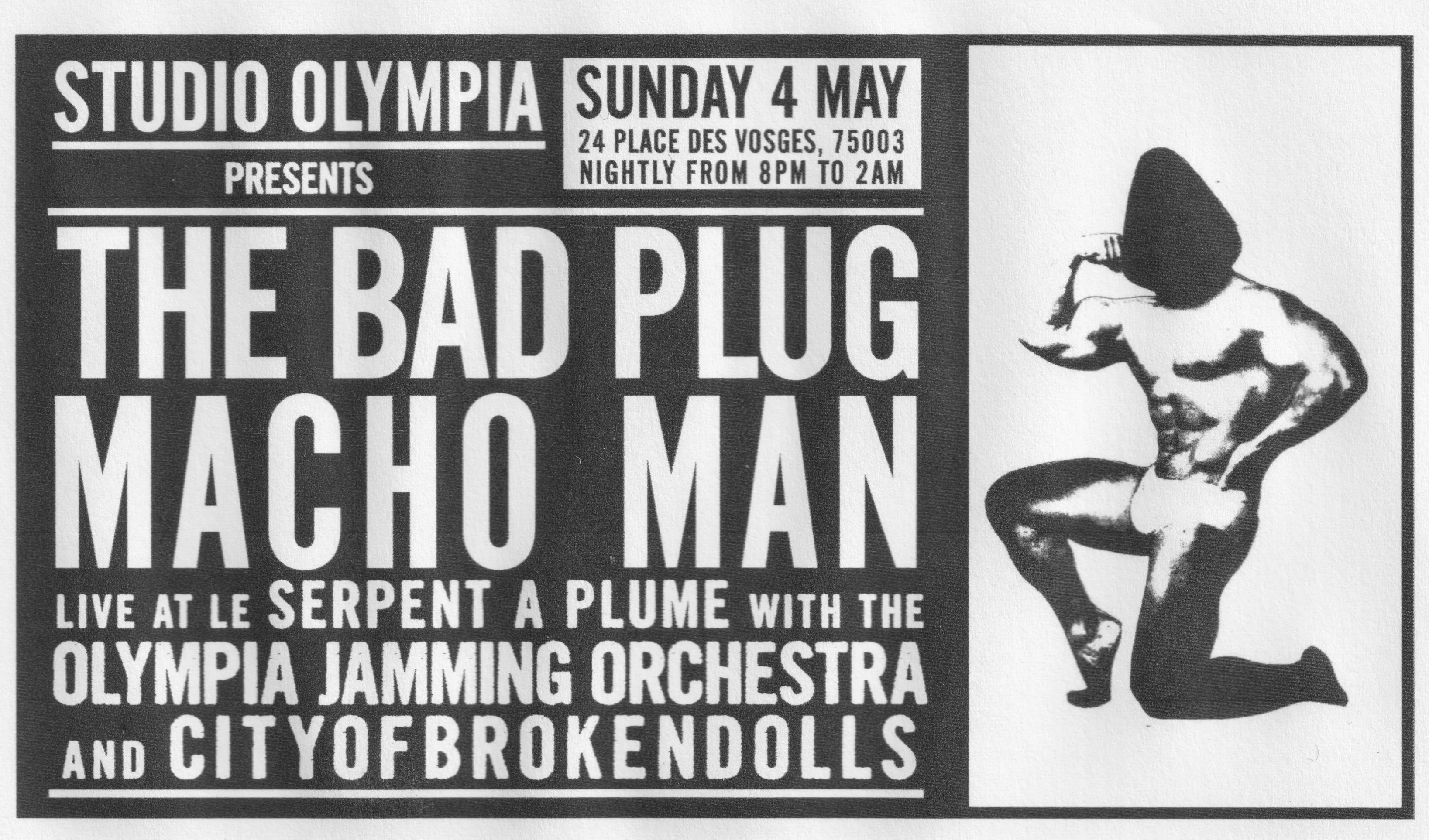 The Bad Plug | Macho Man Tour Cover