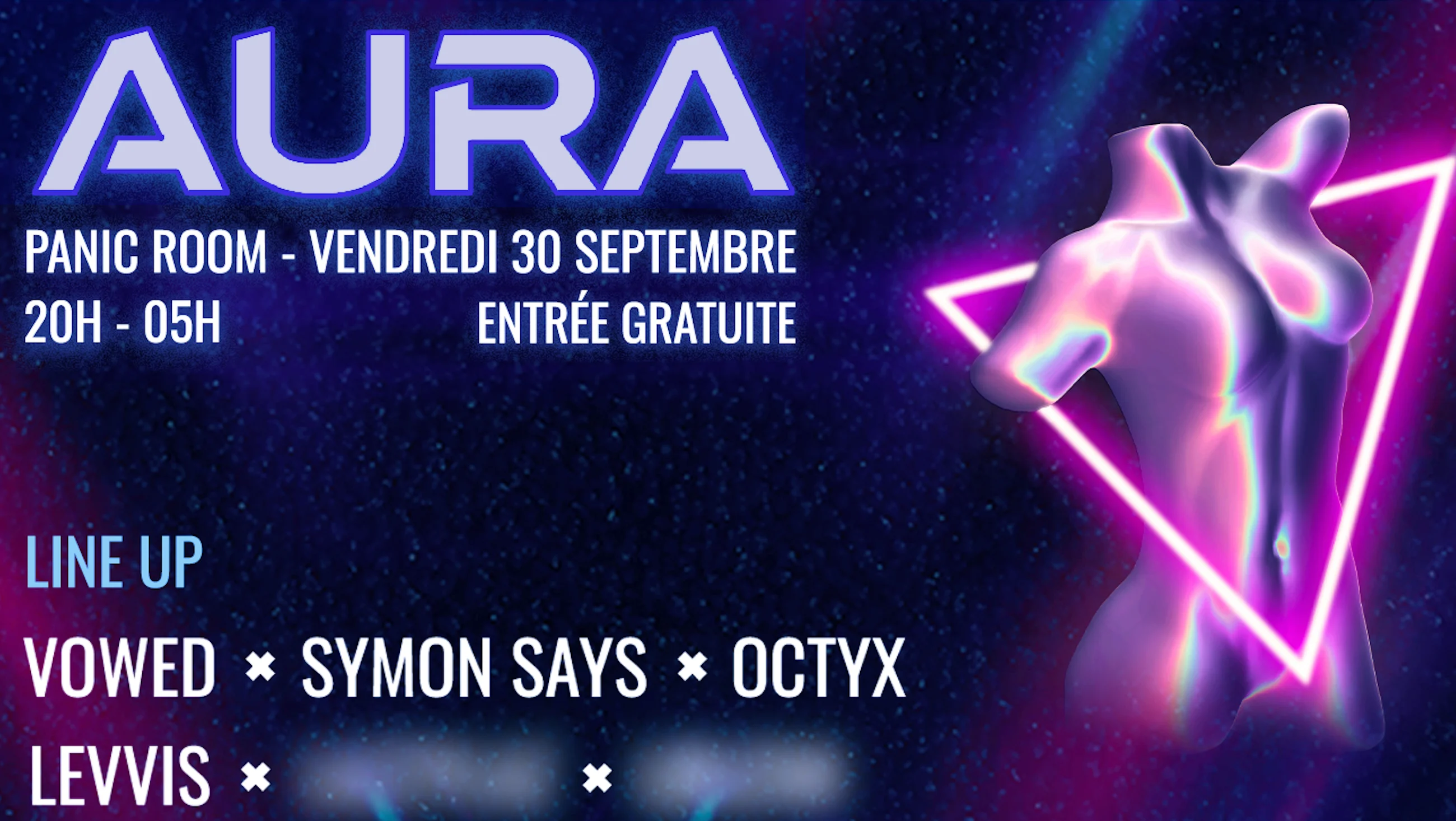 Aura 3 @ Panic Room Cover