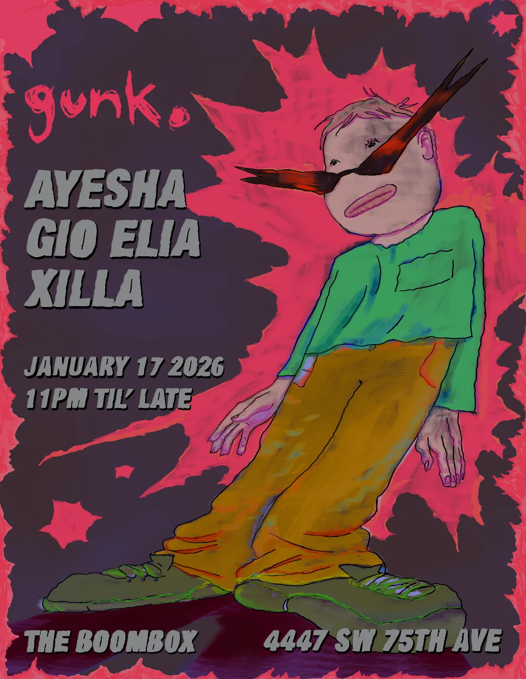 Gunk. Presents: Ayesha Cover
