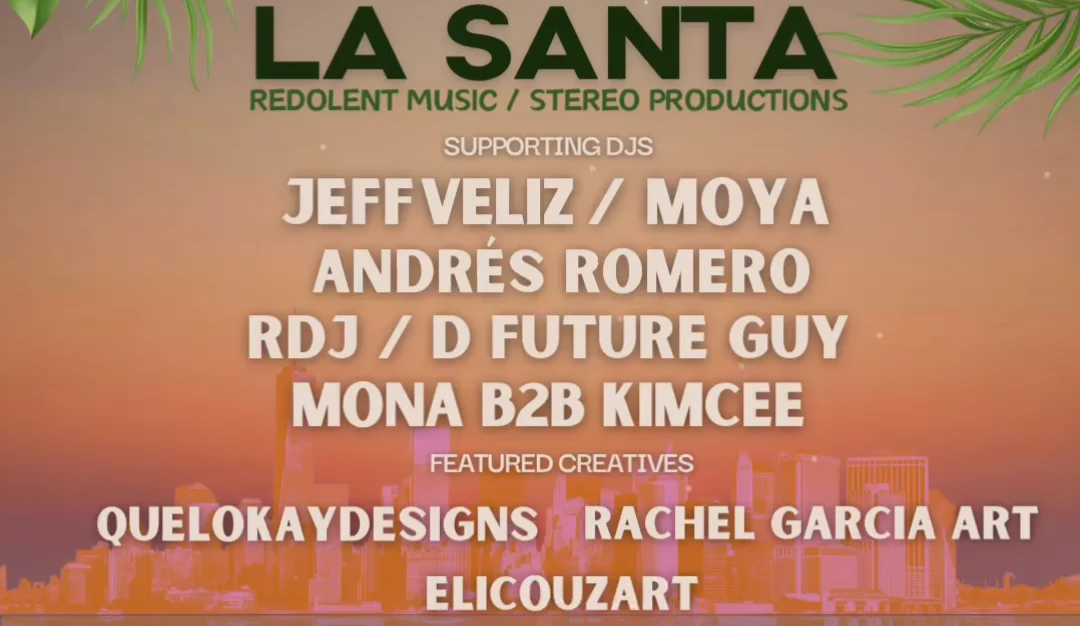 La Santa Nyc Debut - Afrodose Elements Cover