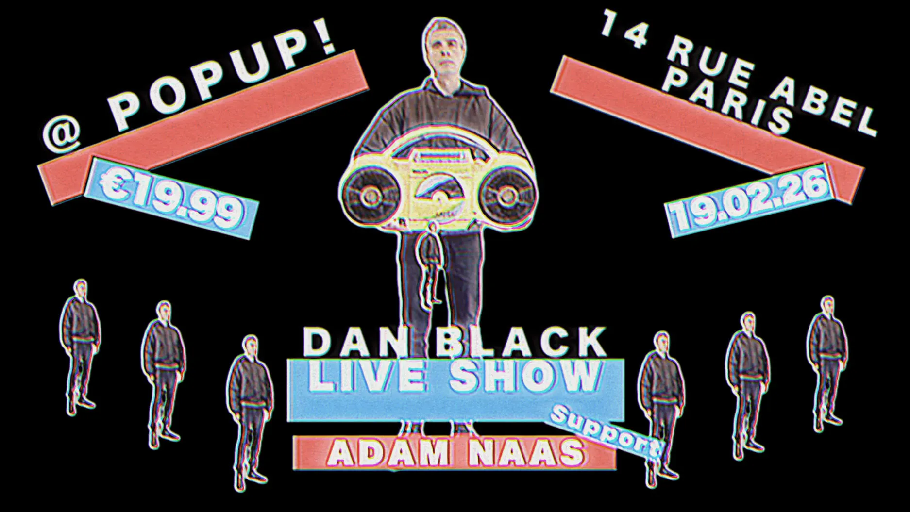 Dan Black @Popup Du Label February Cover