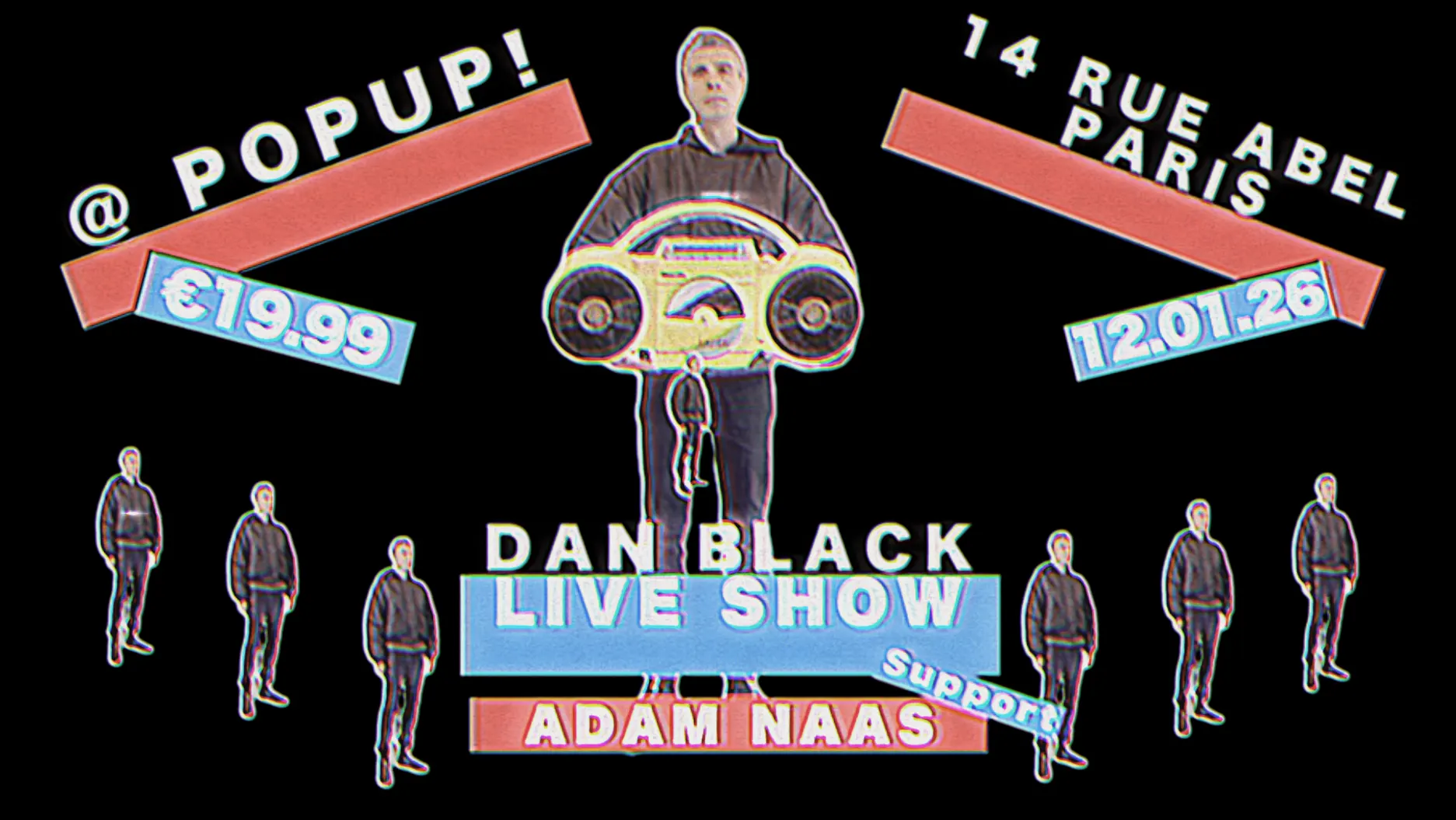 Dan Black @Popup Du Label January Cover