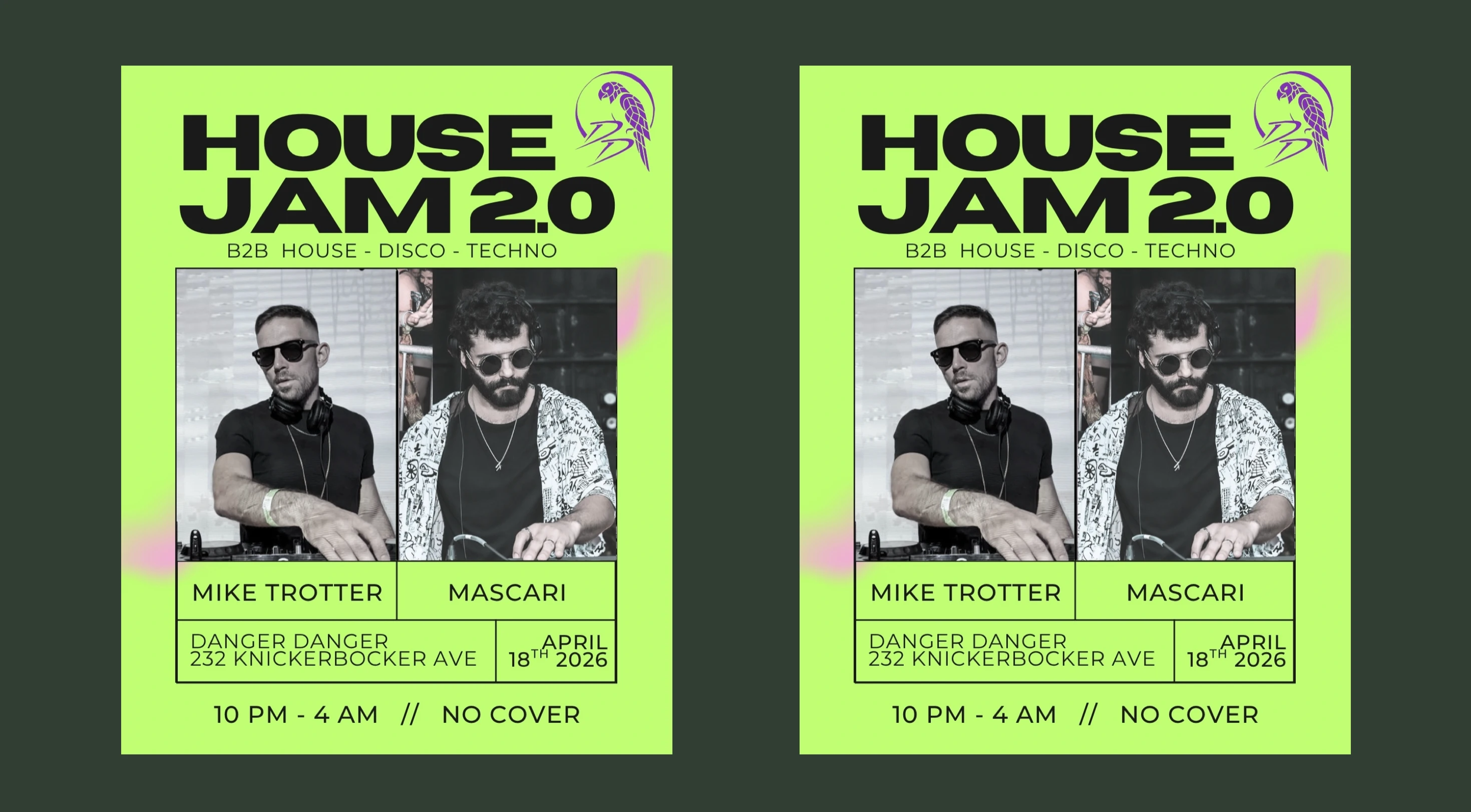 Mike Trotter + Mascari Present House Jam 2.0 (Free W/Rsvp) Cover