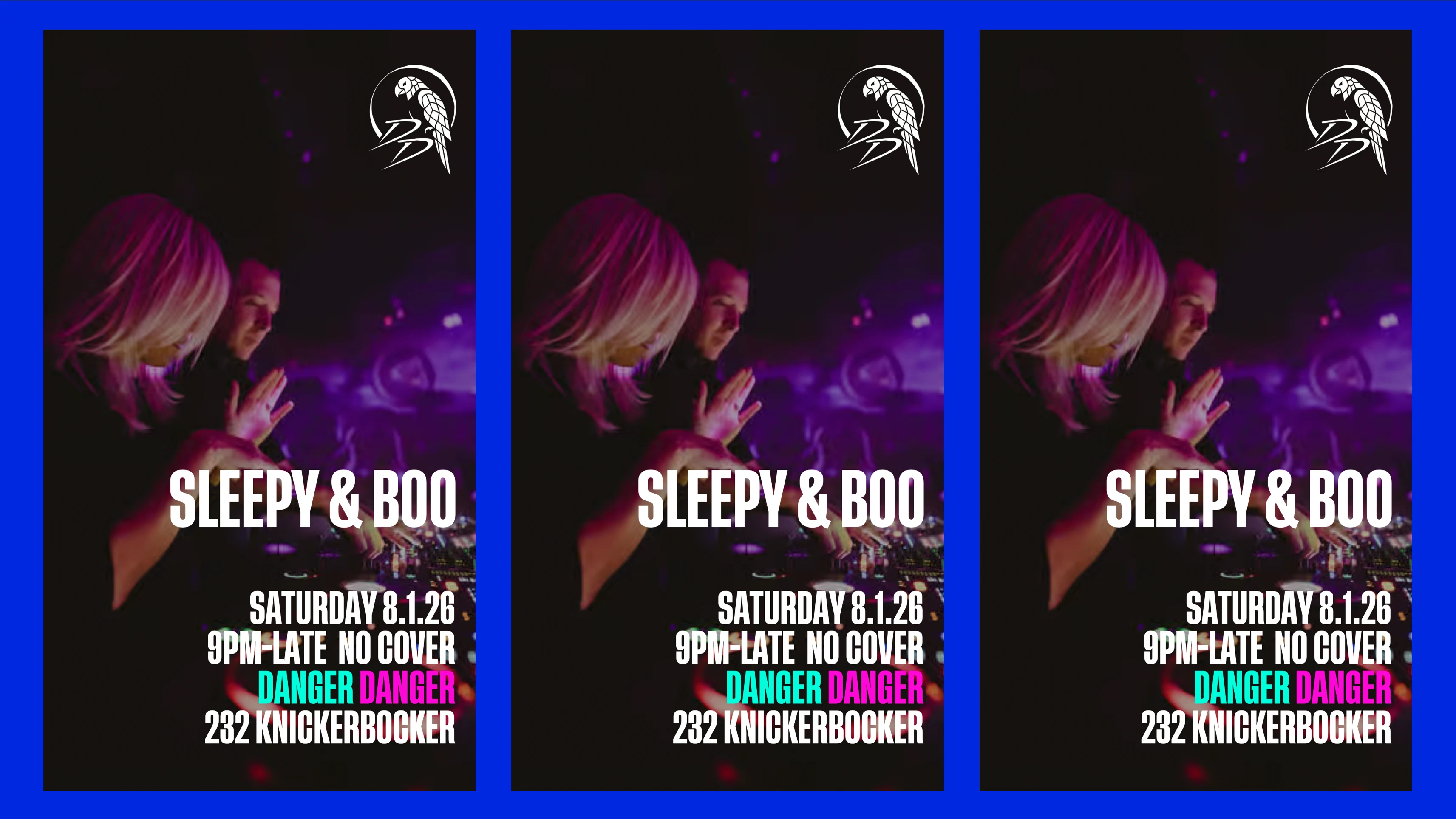 Danger Danger Presents Sleepy & Boo (Free W/ Rsvp) Cover