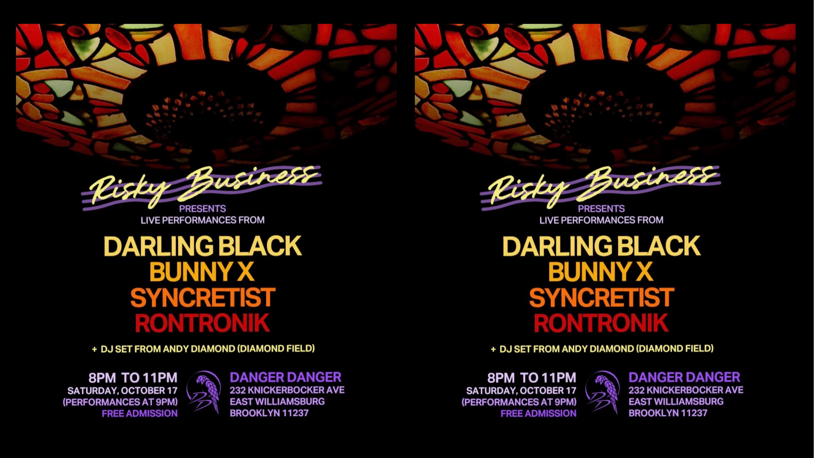 Risky Business Feat. Bunny X, Darling Black And Friends Cover