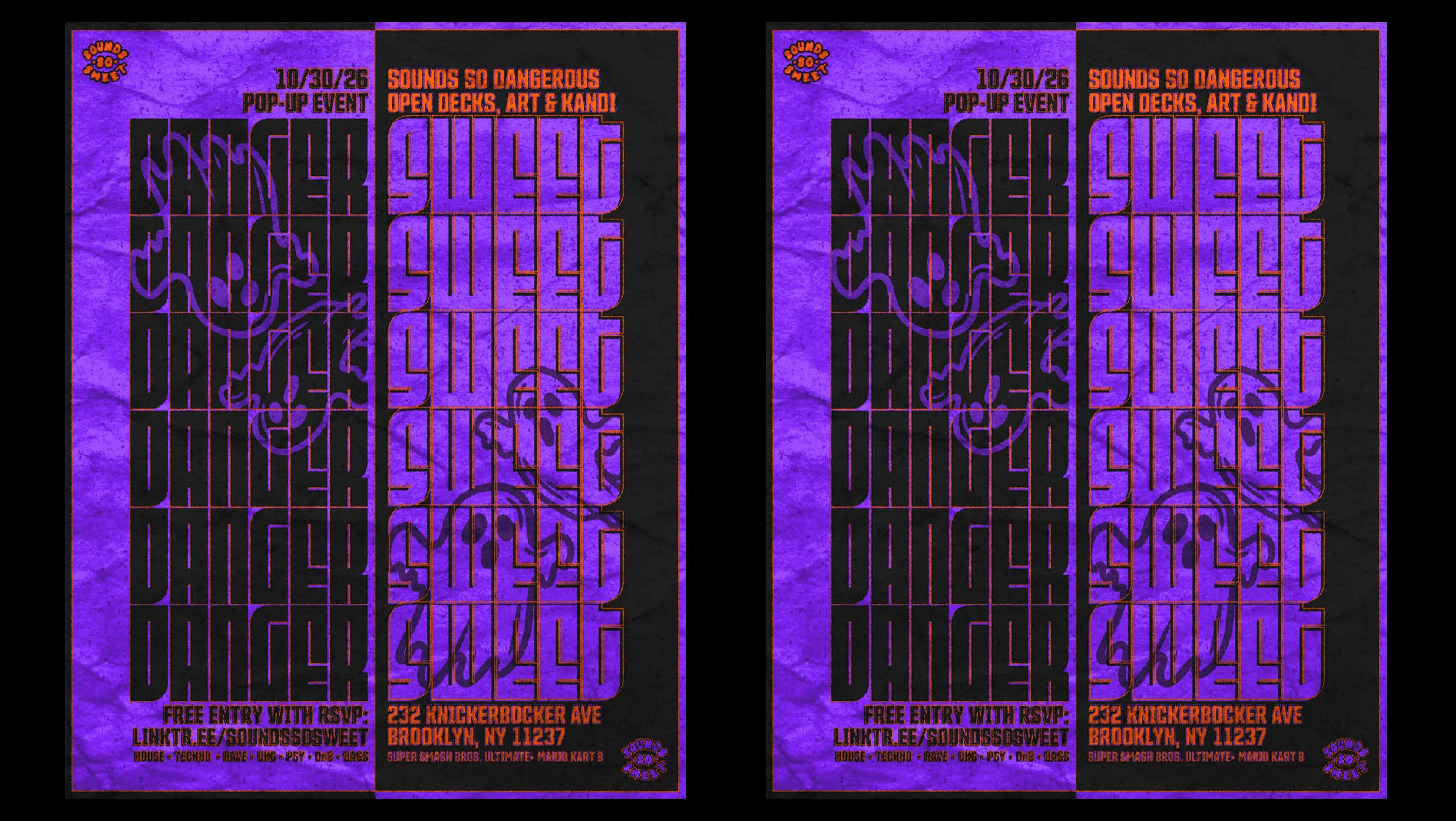 Sounds So Sweet Halloween Eve Dance Party & Pop-Up Cover