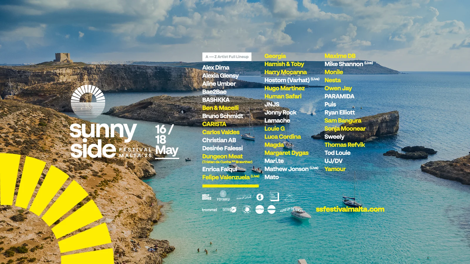 Sunny Side Festival Malta 25' Cover