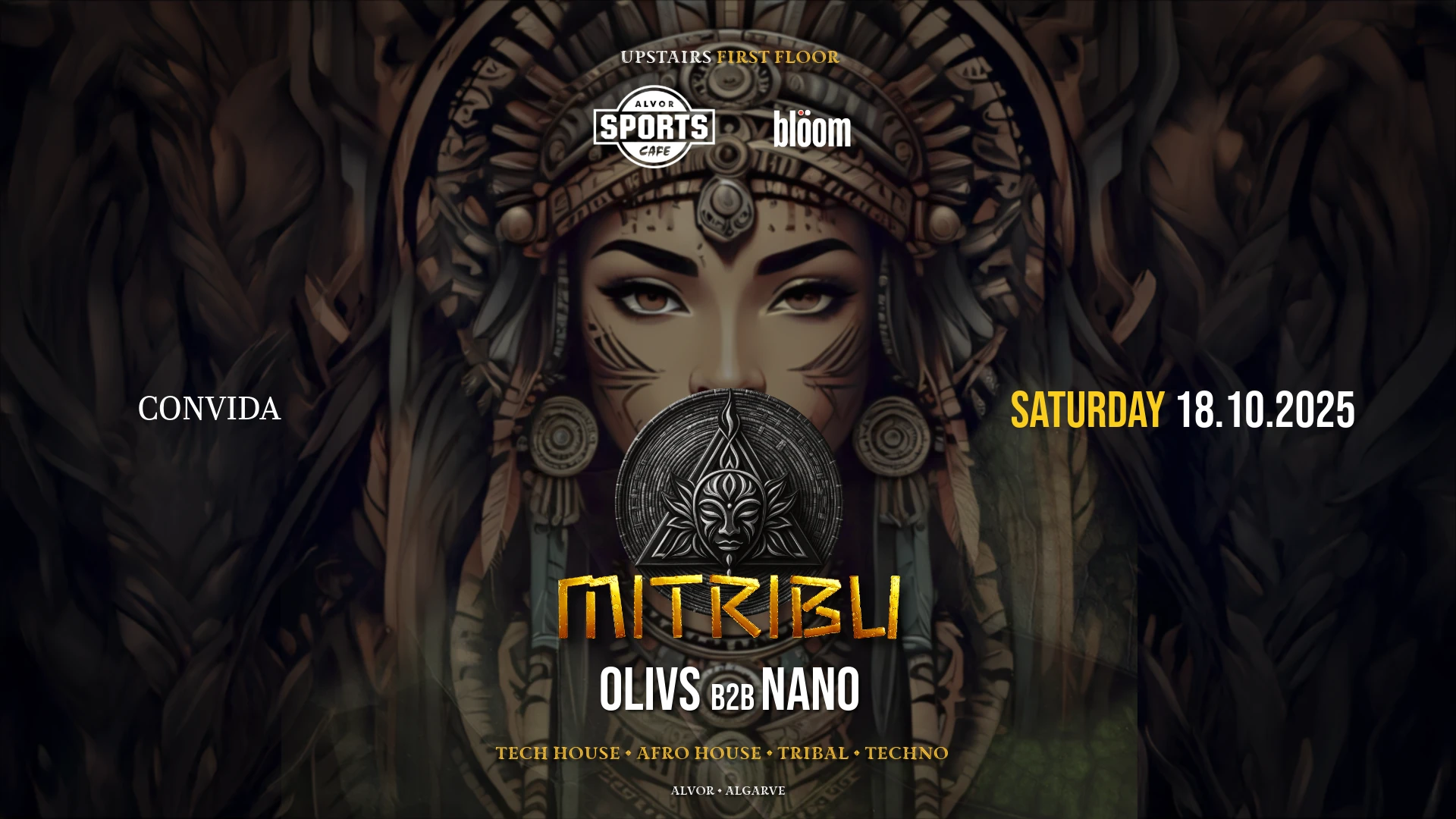 Mitribu Presents Origins @ Sports Café Bar (Alvor) Cover