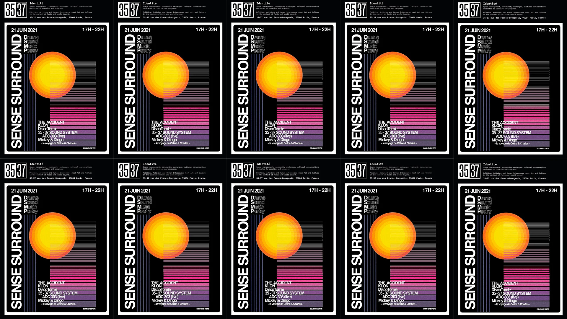 Sense Surround @ 3537 Cover