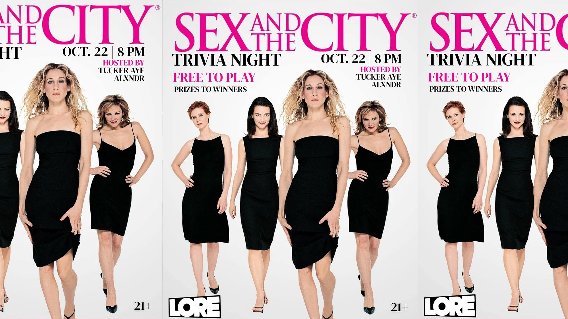 Sex And The City Trivia Night (Free To Play) Cover