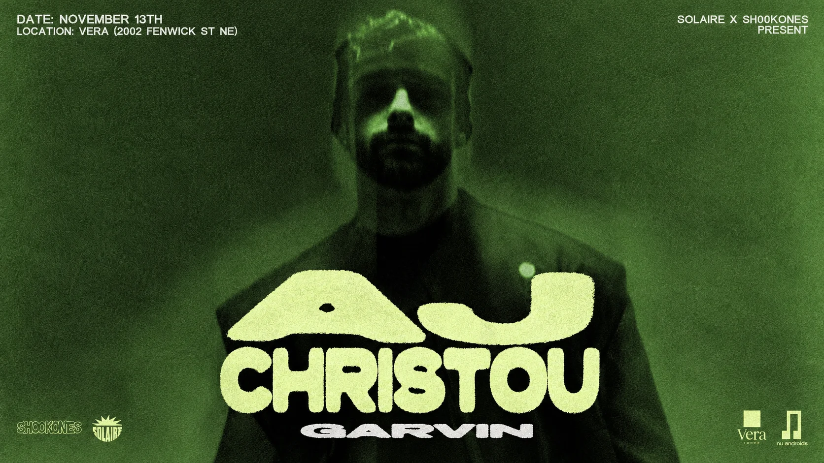Solaire & Sh00k Ones Present: Aj Christou Cover