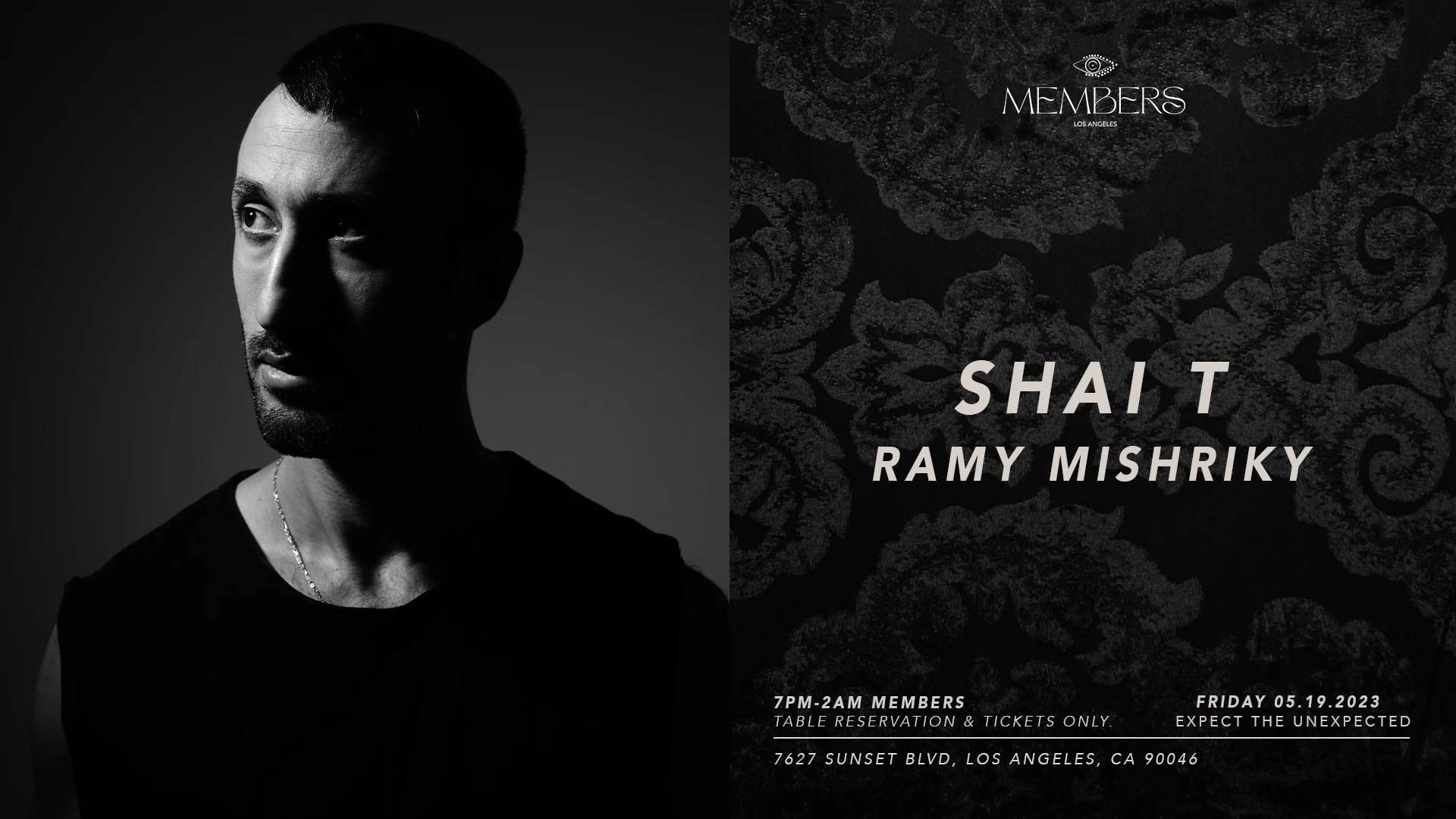 Shait T & Ramy Mishriky At Members Cover