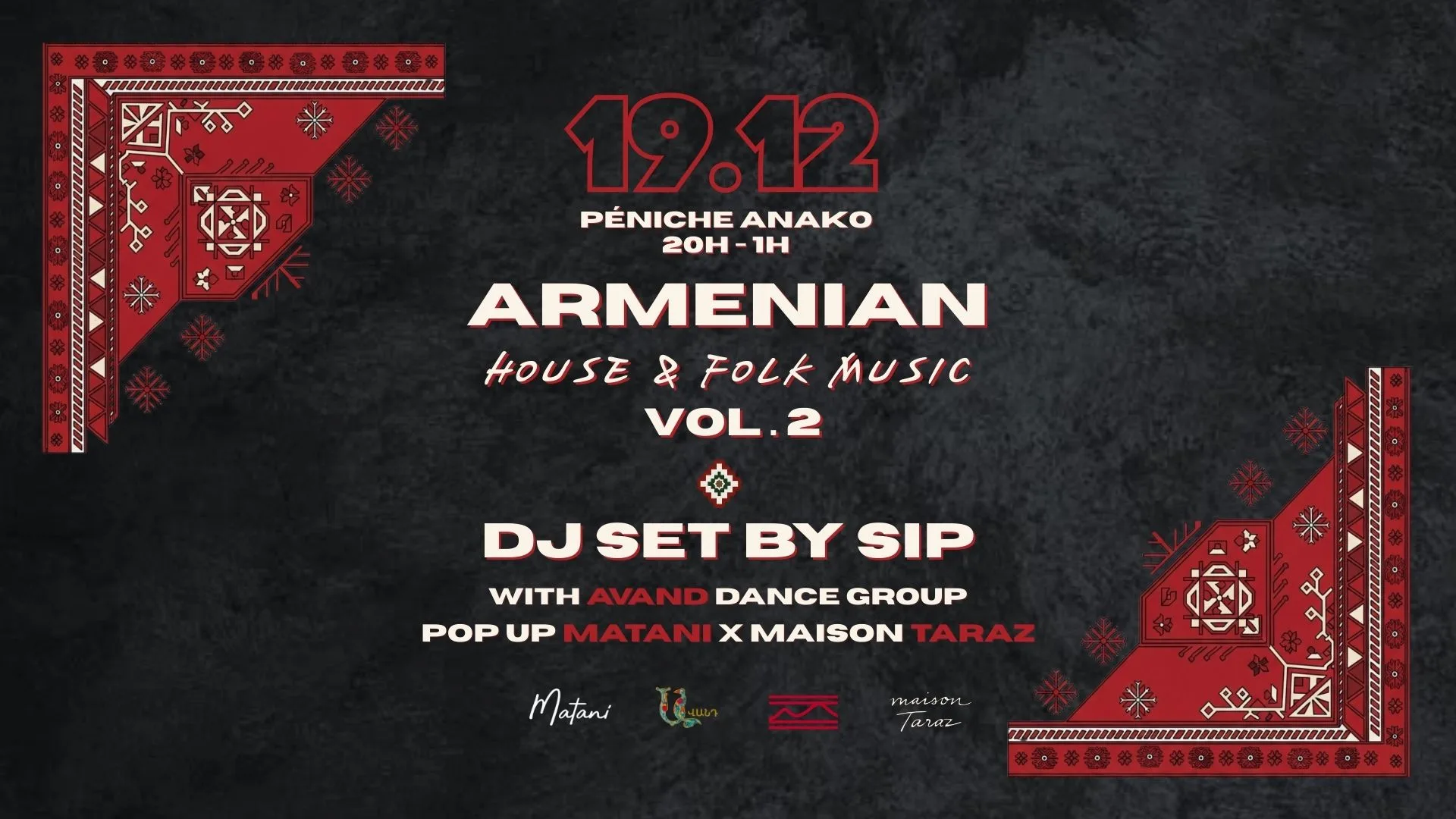 Ahc : Armenian Folk & House Party Vol.2 Cover