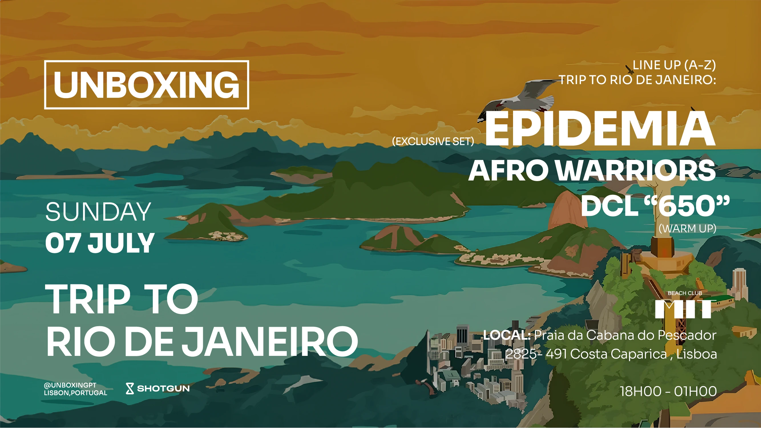 Unboxing - Trip To Rio De Janiero Cover