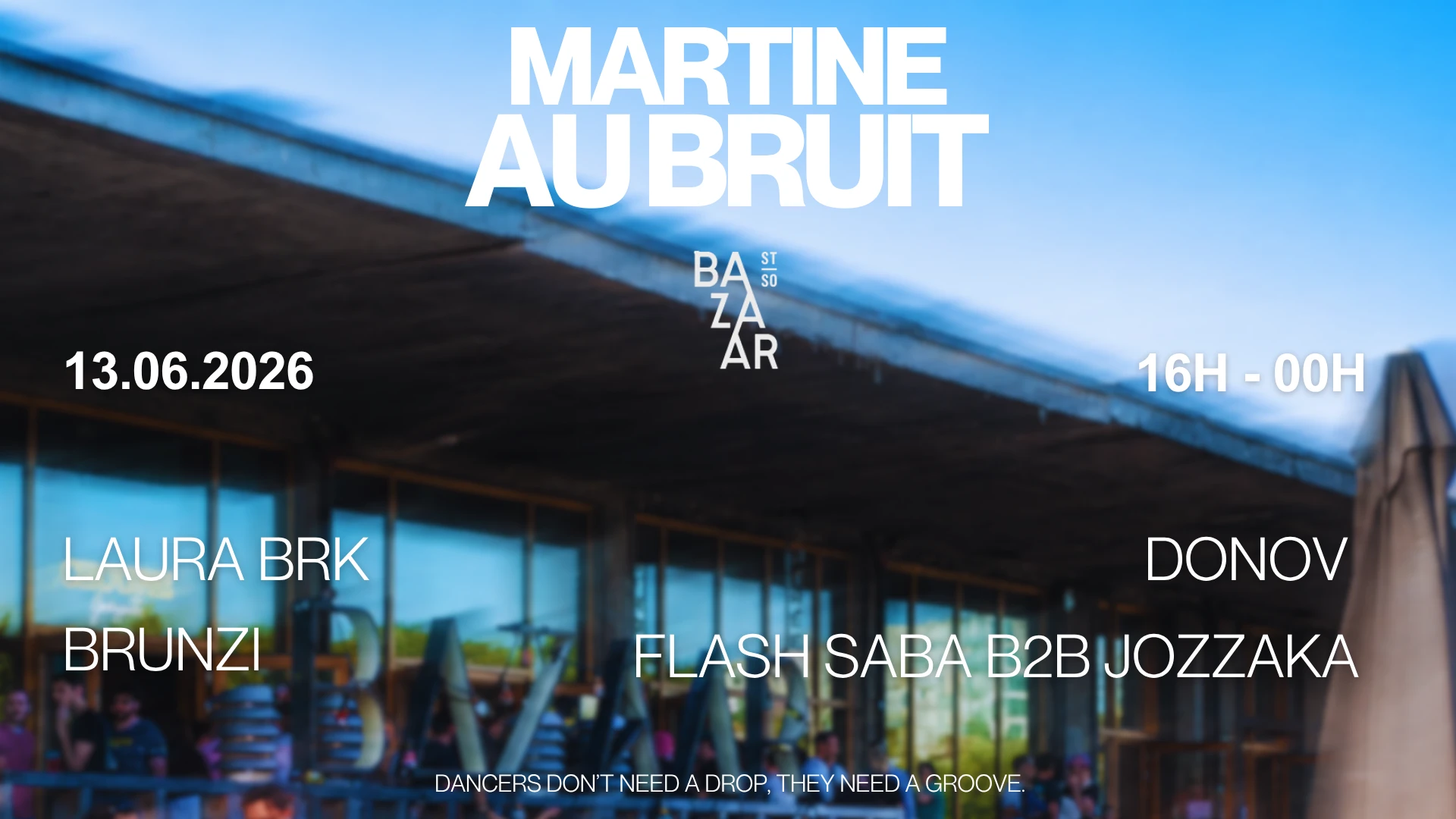Martine Au Bruit - Open Air Cover
