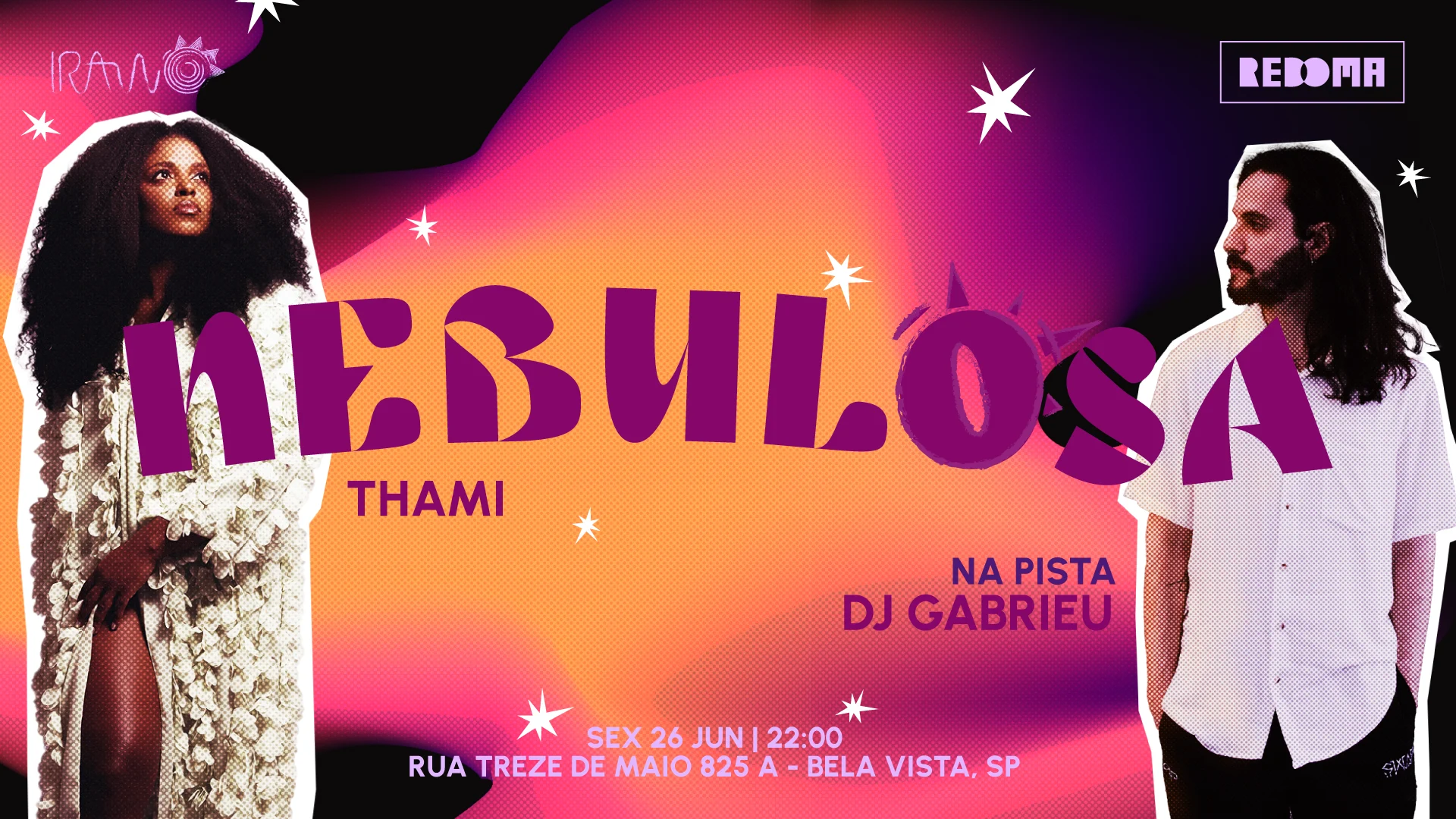 26/6 - Thami E Dj Gabrieu Na Nebulosa Cover