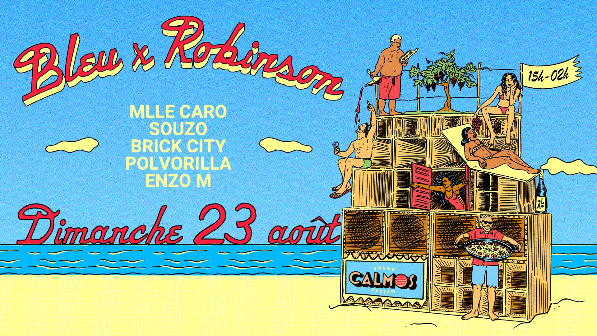 Bleu X Temple Beach Cover
