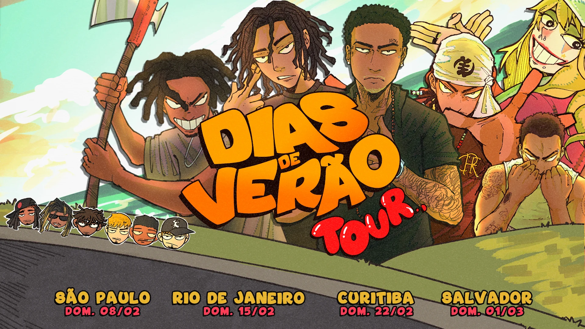 Neural Fest: Dias De Verão Tour 2026 Cover