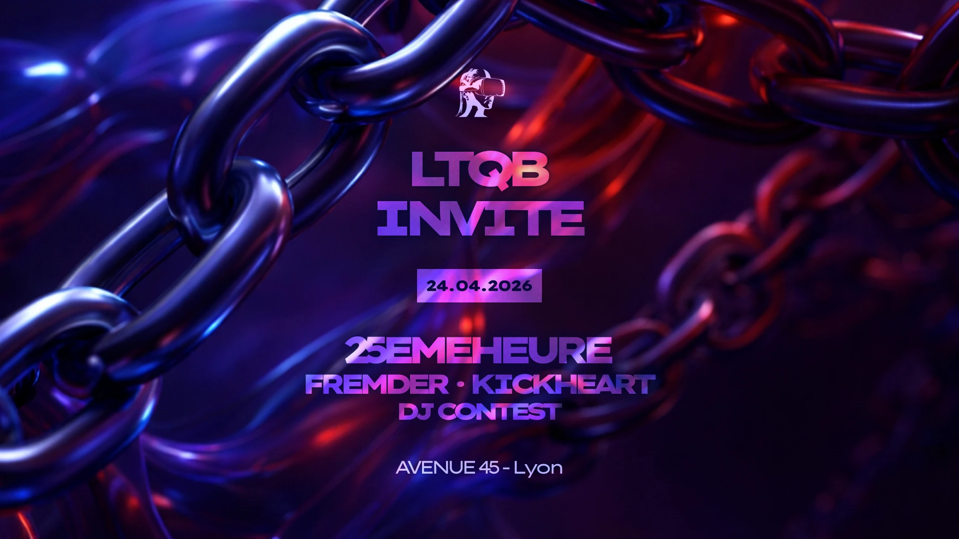 Ltqb Invite : 25emeheure Cover