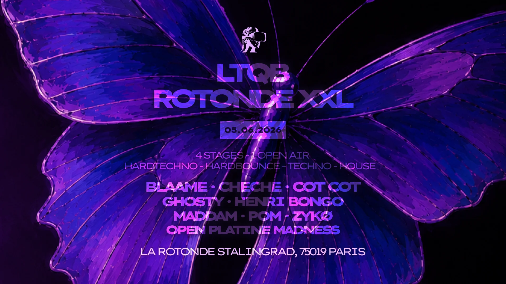 Ltqb Rotonde Xxl Open-Air & Club: Blaame · Ghosty & More Cover