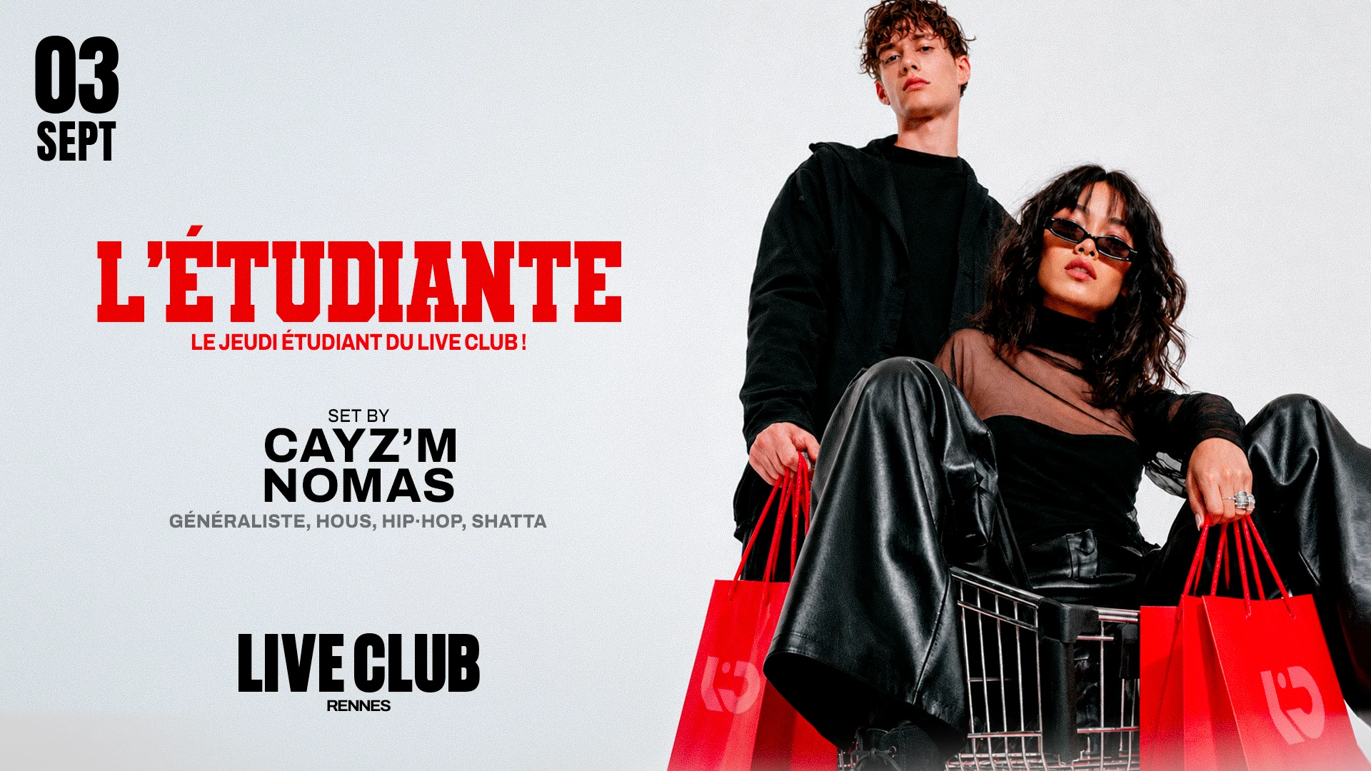 L'étudiante : Set By Cayz'm & Nomas Cover