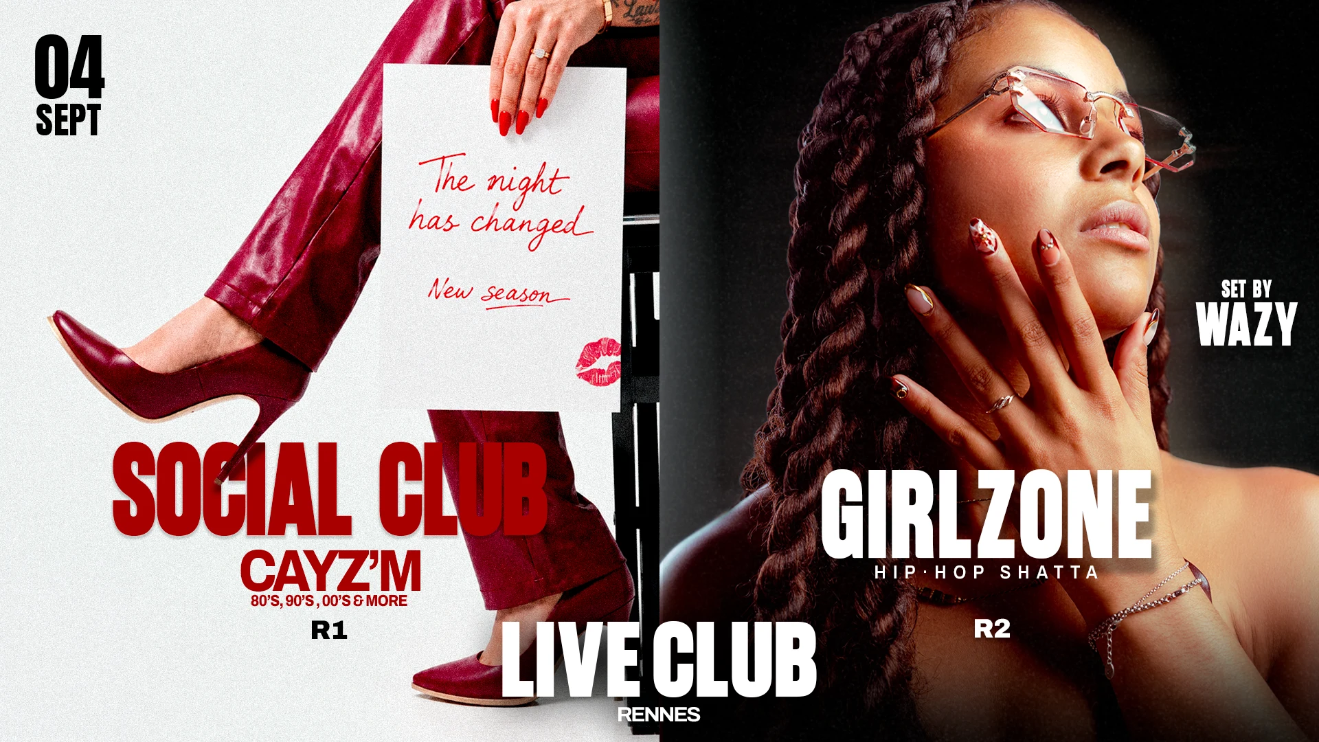 Girlzone & Social Club : Set By Wazy Et Cayz'm Cover
