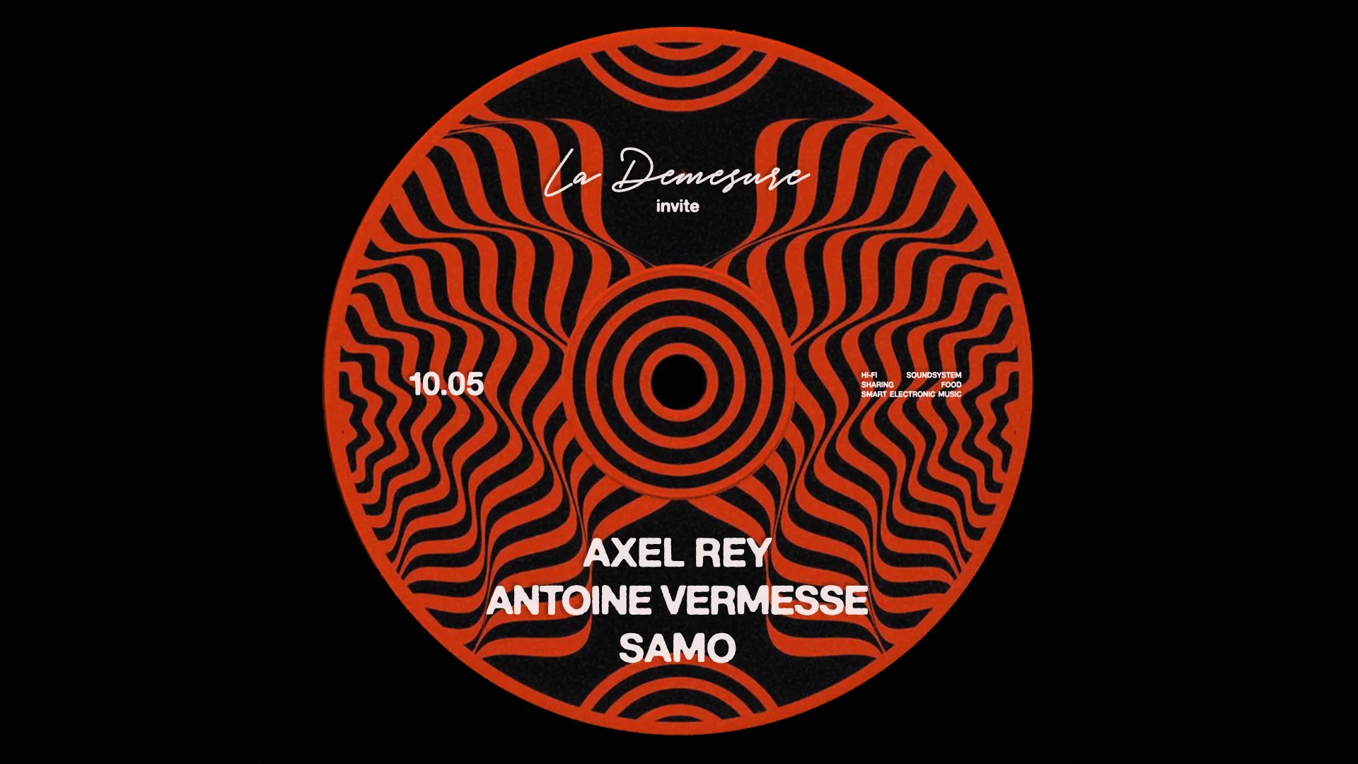 La Démesure Invite Axel Rey, Antoine Vermesse & Samo Cover