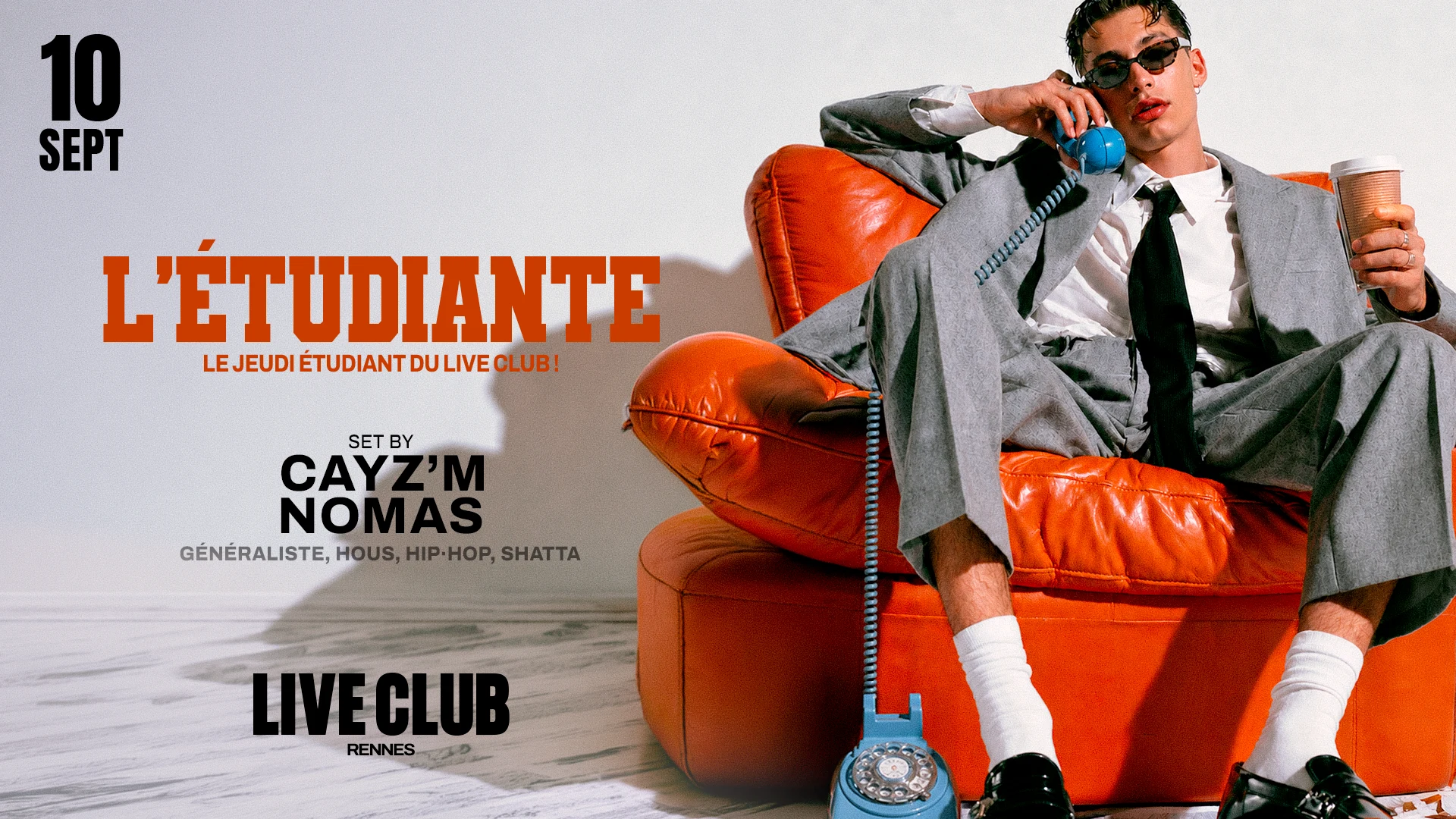 L'etudiante (Saison 2026) : Set By Nomas & Cayz'm Cover