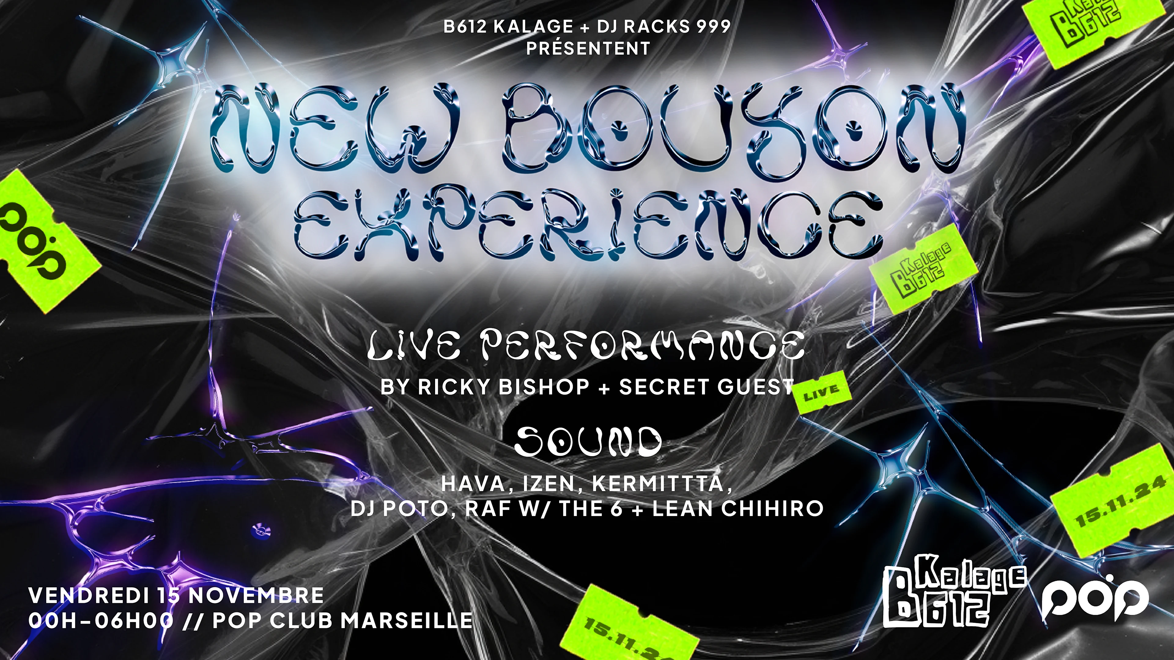B612kalage & Dj Racks 999 : New Bouyon Experience Cover