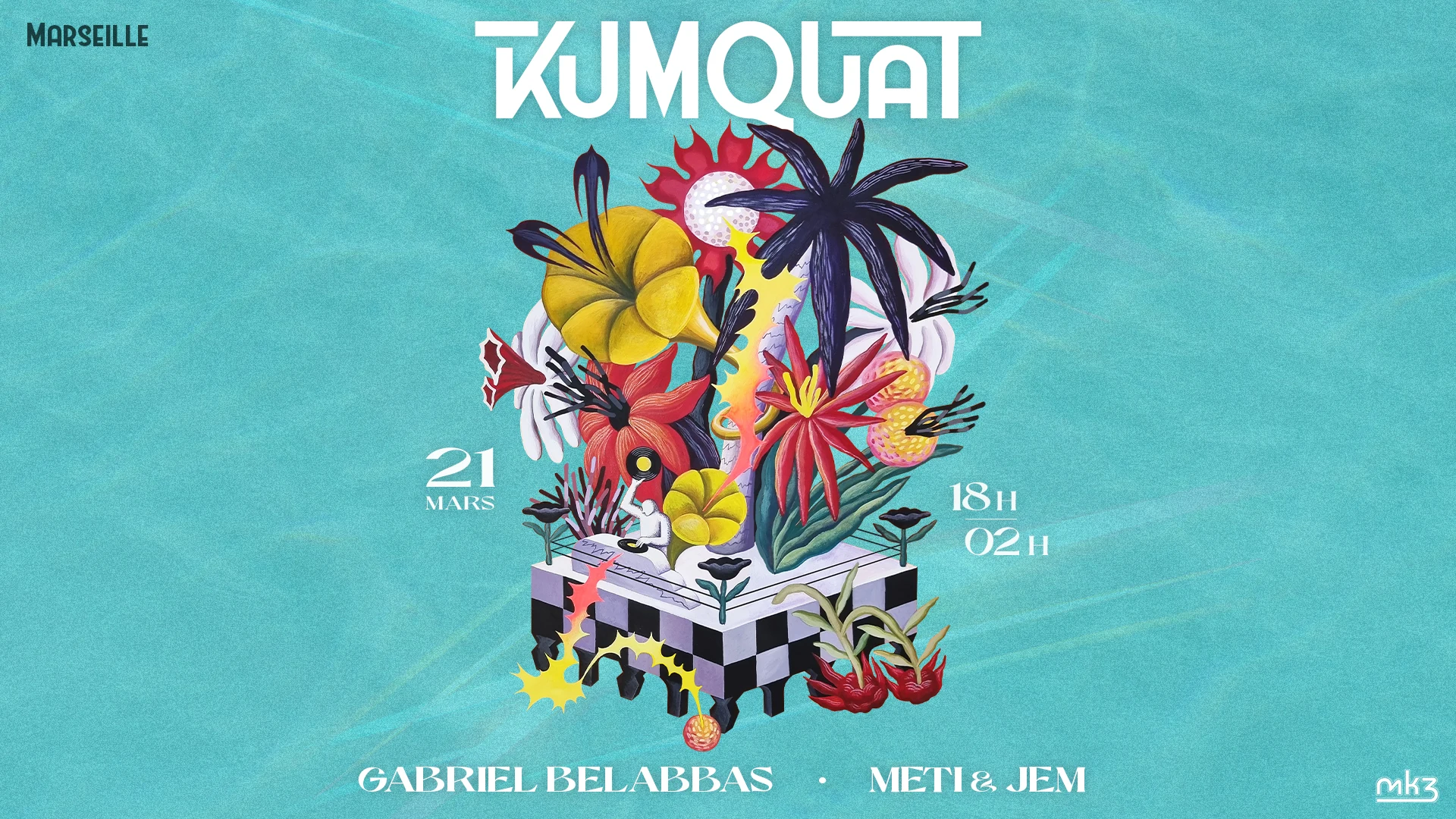 Kumquat W/ Gabriel Belabbas, Meti & Jem Cover