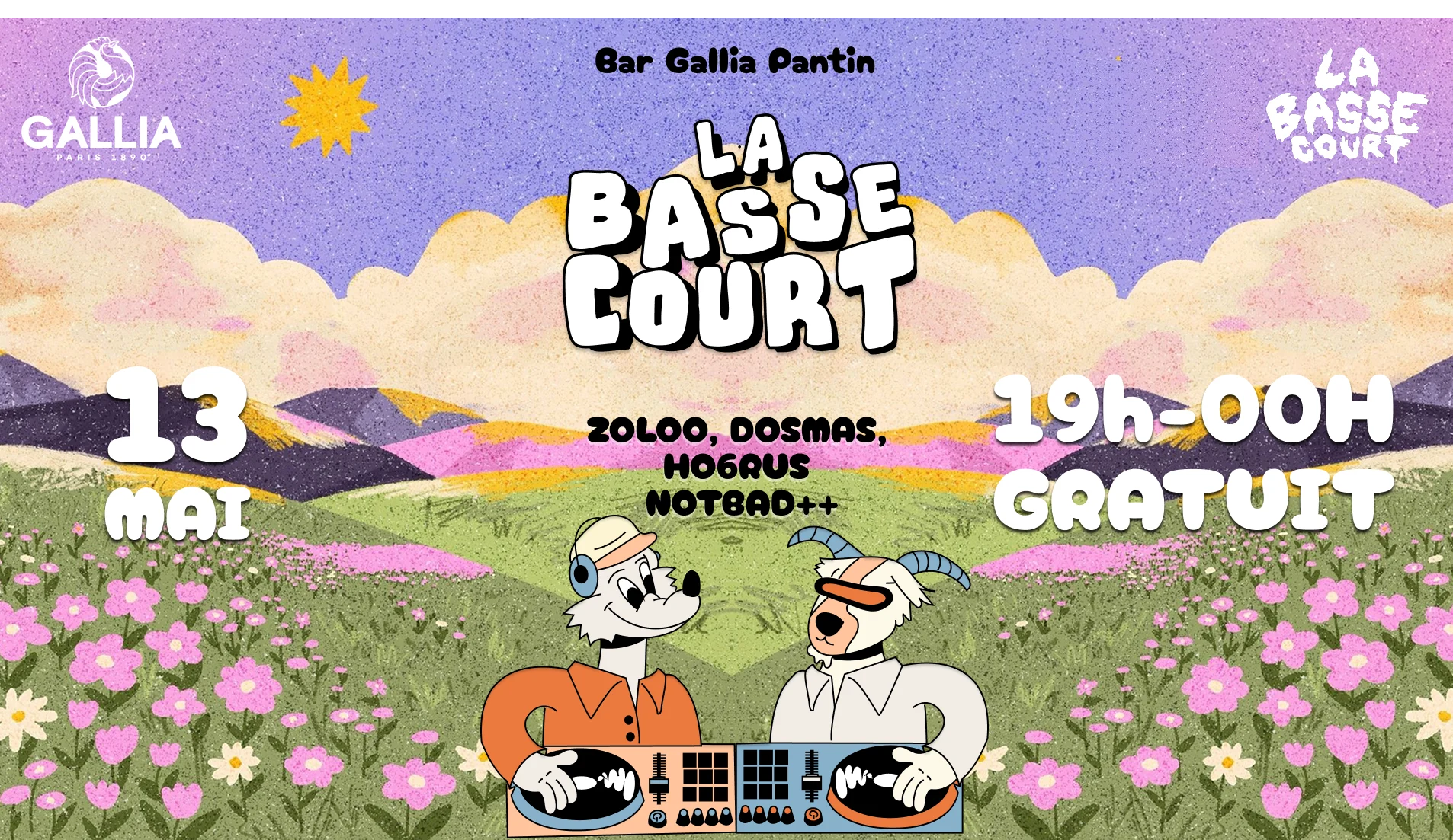 La Basse Court X Gallia Cover