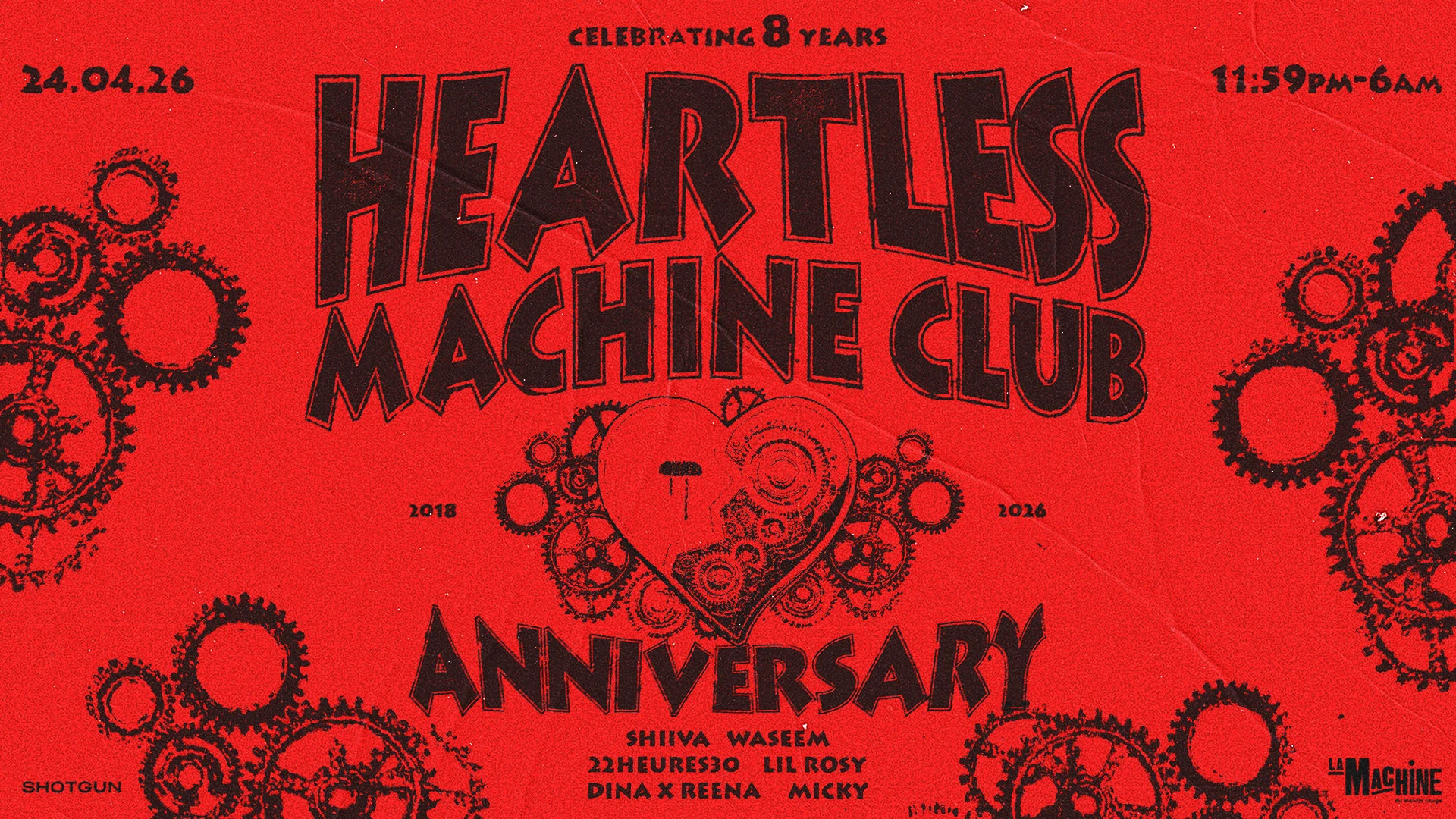 Heartless Club · 8 Years Anniversary Cover