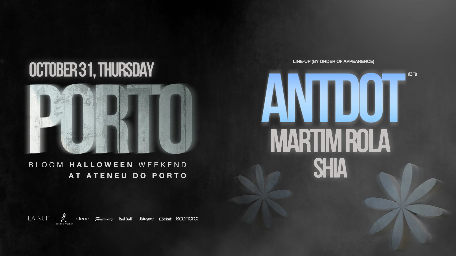 Bloom Holiday Eve W/ Antdot @Porto Cover