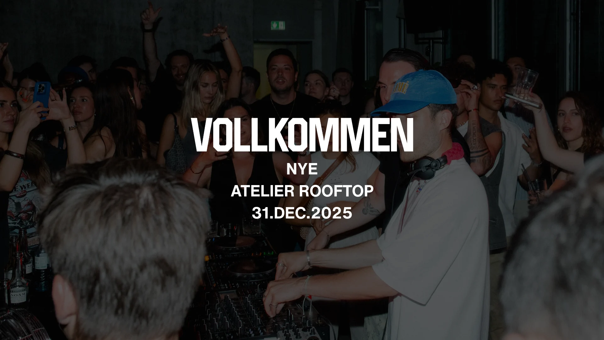 Vollkommen - New Years Eve @ Atelier Rooftop | 31.12.2025 Cover