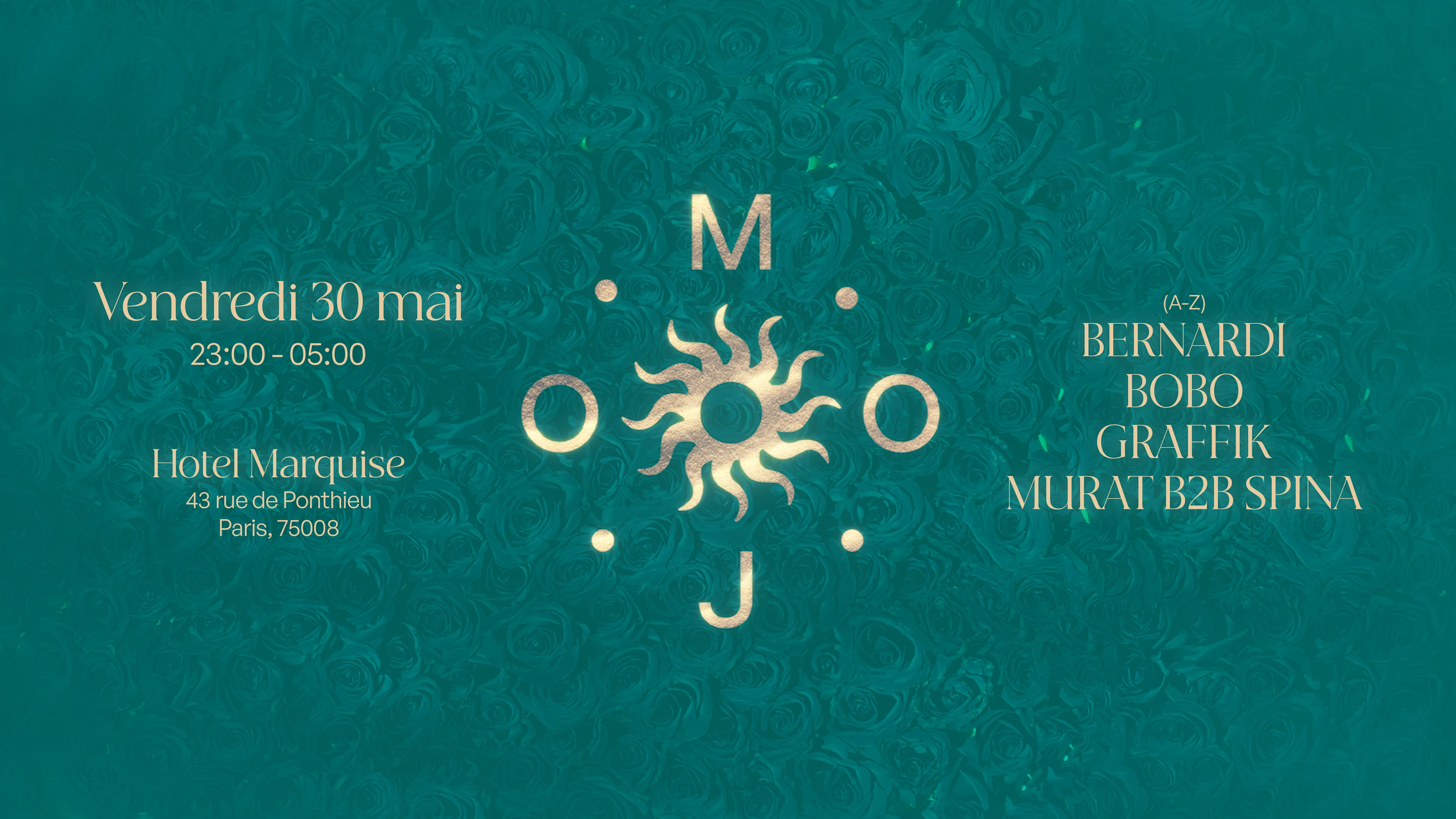 Mojo X Hôtel Marquise Cover