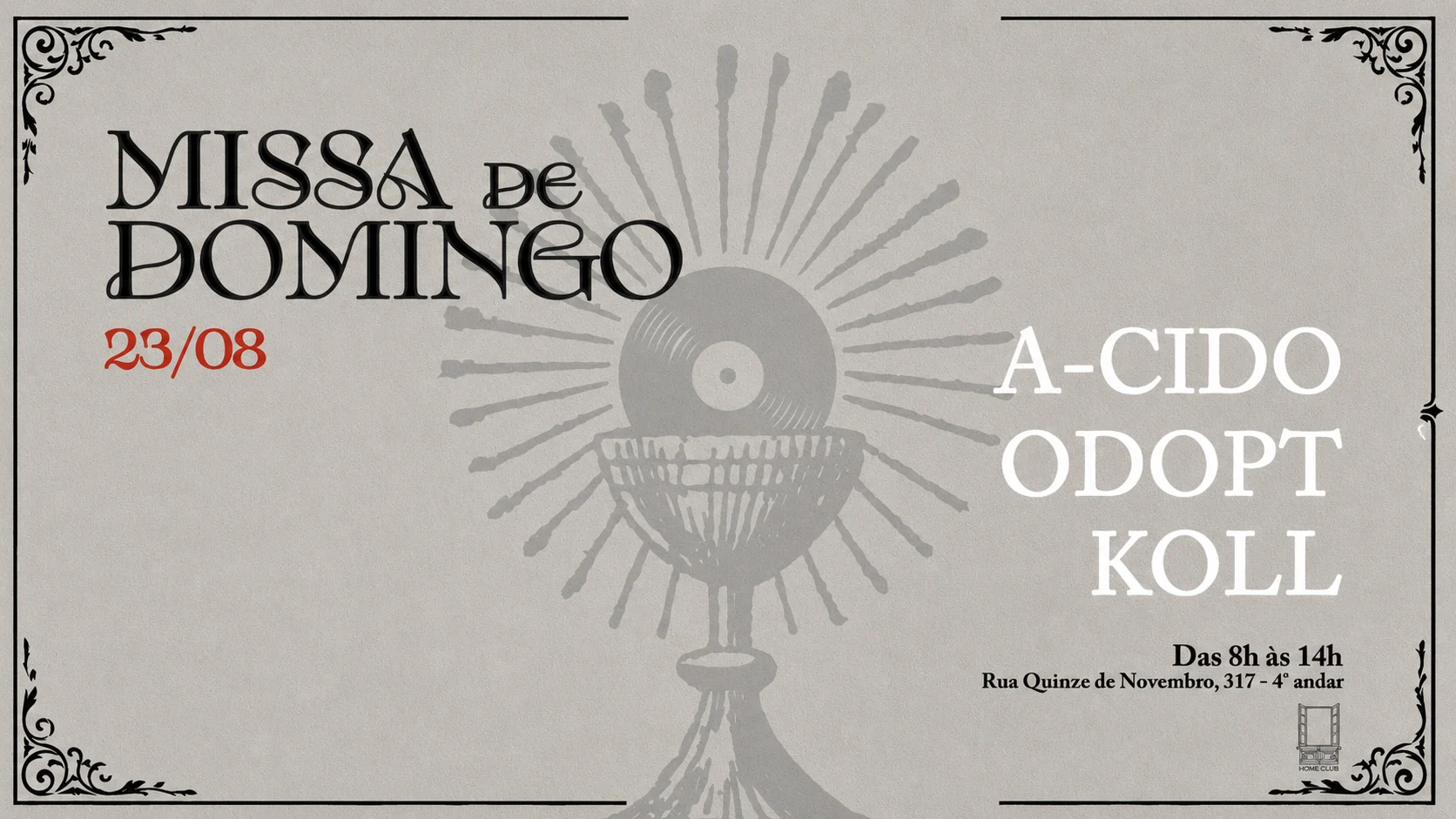 Missa De Domingo Cover